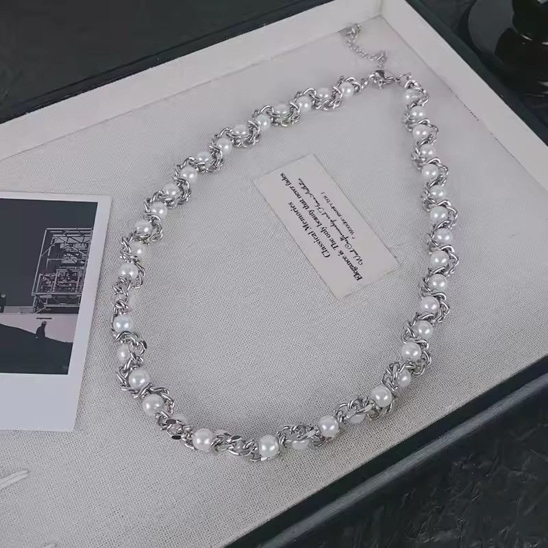 Jewelry Gothic Pearl Necklace Size ONE SIZE - 3 Thumbnail