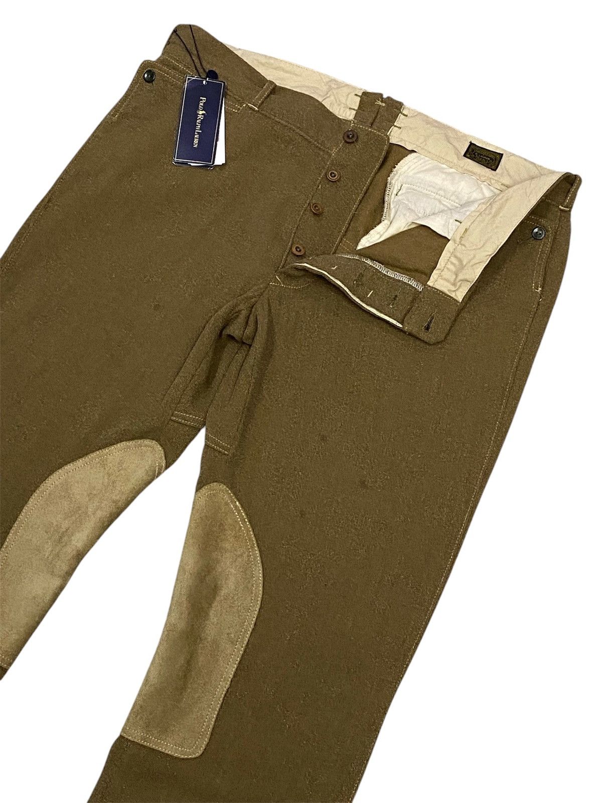 Polo Ralph Lauren Polo Ralph Lauren Sportmen Hunting Trouser With Suede Knee Size US 38 / EU 54 - 5 Thumbnail