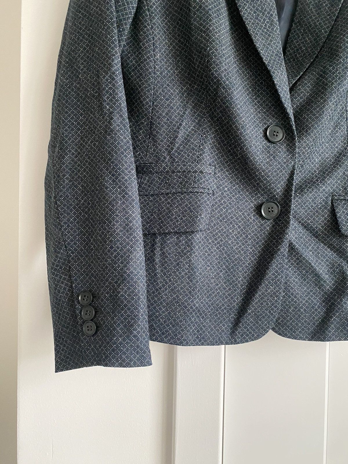 Talbots Talbots 2pc Pant Suit Blazer Blue Stretch Wool Size 6 New Size M / US 6-8 / IT 42-44 - 4 Thumbnail