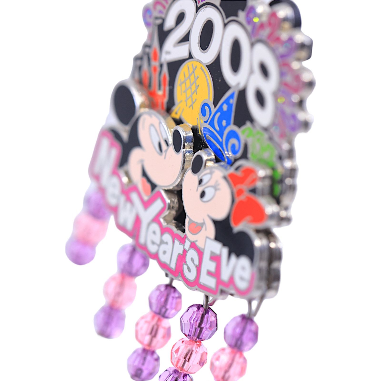 Disney Disney New Years Eve 2008 Mickey & Minnie Pin LE /4,500 Size ONE SIZE - 2 Thumbnail