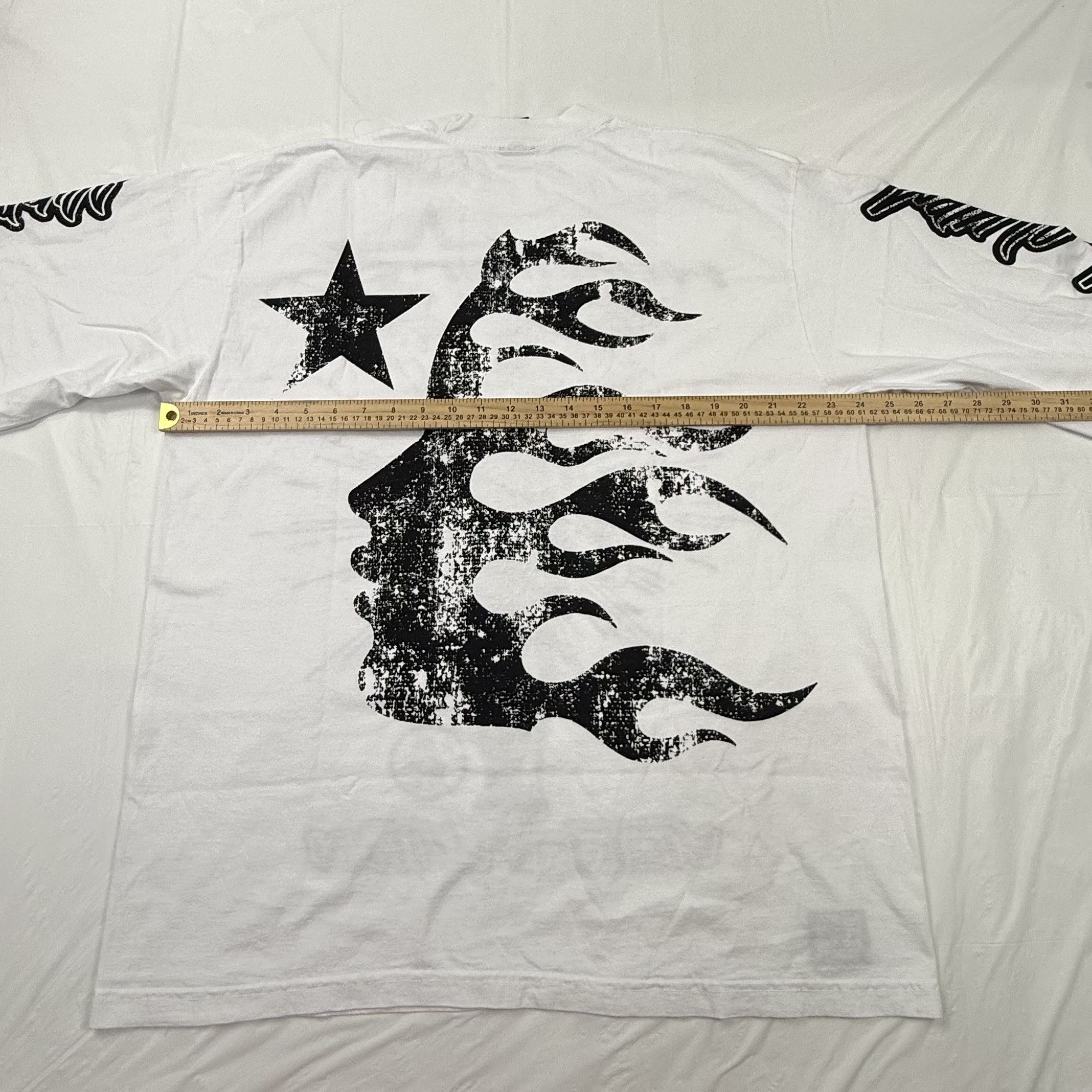 HELLSTAR Hellstar Victory Within White Long Sleeve Shirt Overseas XL Size US XL / EU 56 / 4 - 3 Thumbnail