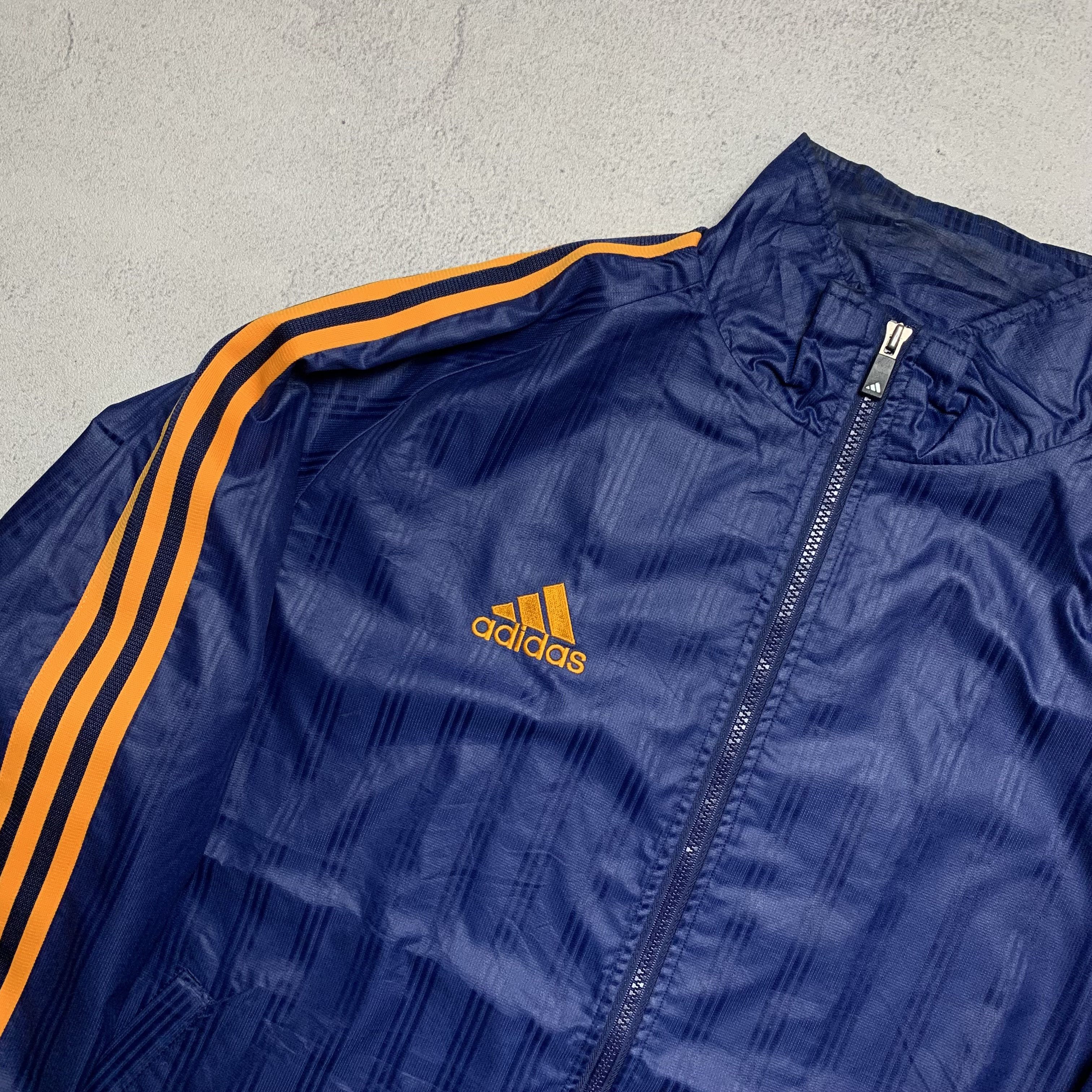 Adidas Vintage Adidas Track Drill Jacket Y2K Size US L / EU 52-54 / 3 - 3 Thumbnail