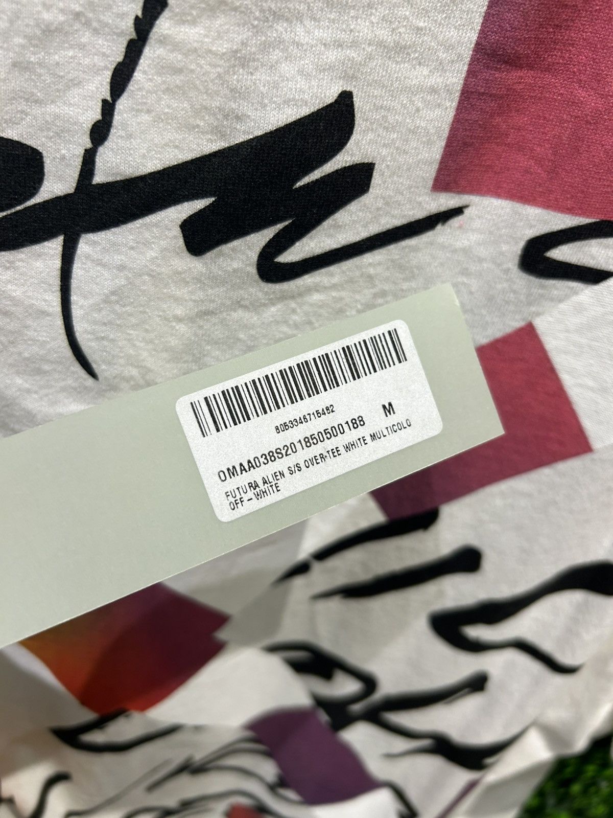 Futura × Off-White Off-White x Futura Alien Print T-Shirt Size US M / EU 48-50 / 2 - 5 Thumbnail