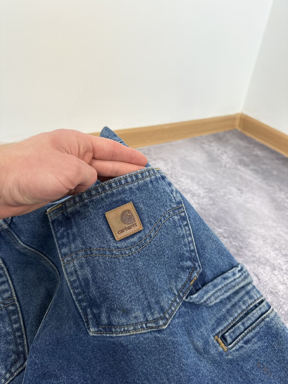 Carhartt Vintage Carhartt Carpenter Cargo USA Work Opium Jeans Pants Size US 32 / EU 48 - 7 Thumbnail