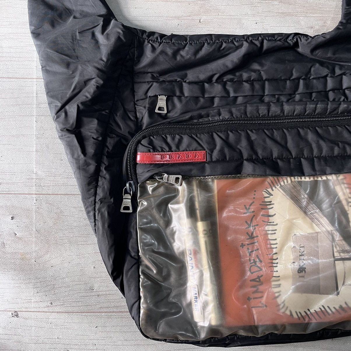 Prada 💥VINTAGE💥 1999 Prada sport transparent cross body bag Size ONE SIZE - 4 Thumbnail