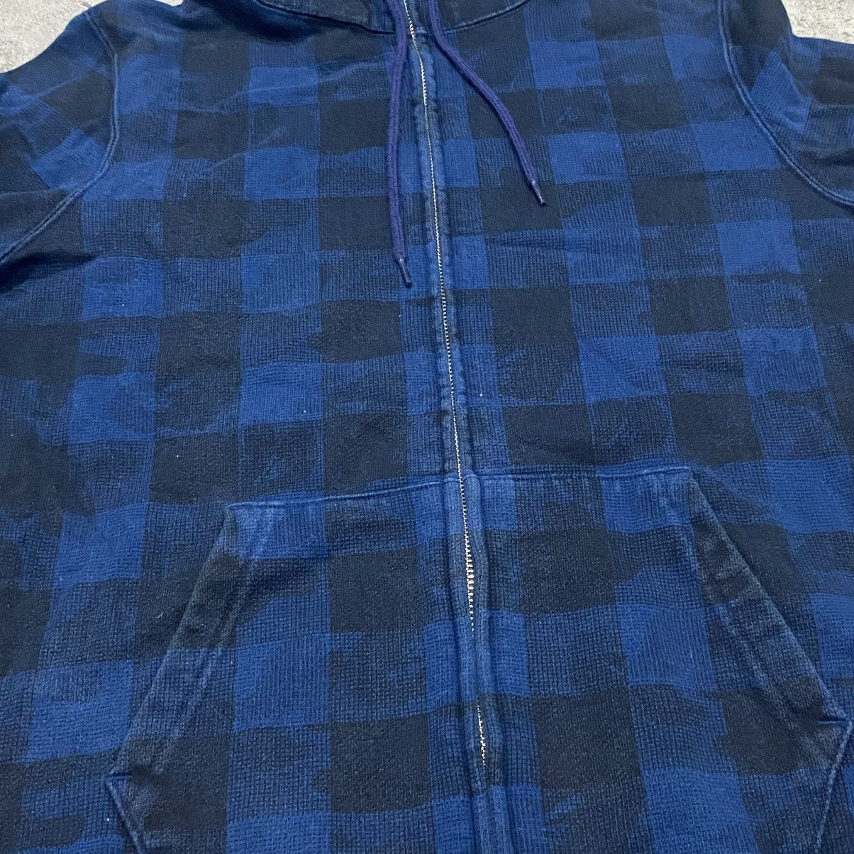 Bape Bape Blue Check Hoodie Size S / US 4 / IT 40 - 7 Thumbnail