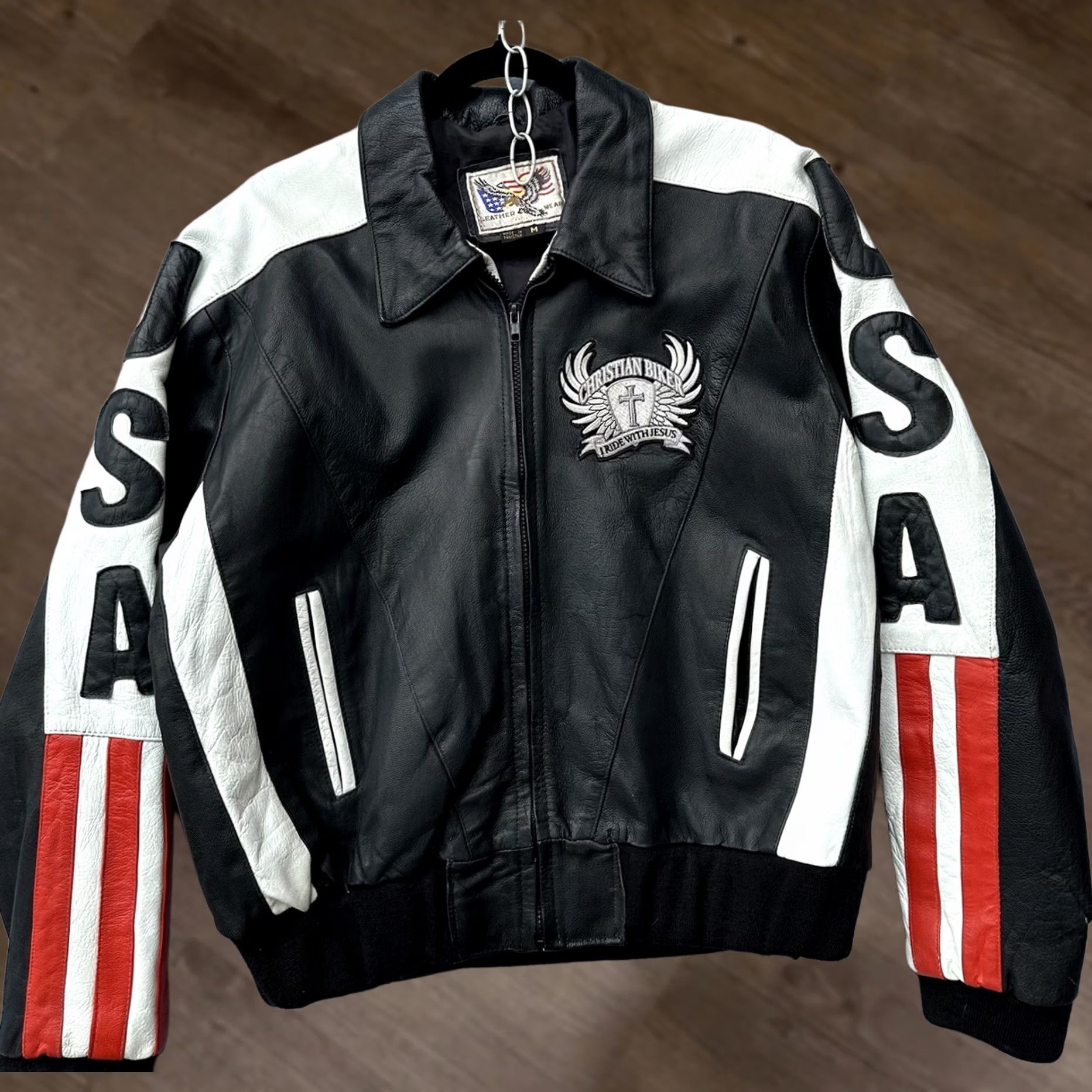 Lucky Brand × Vintage Lucky Stroke Houston American Bikers Sukajan