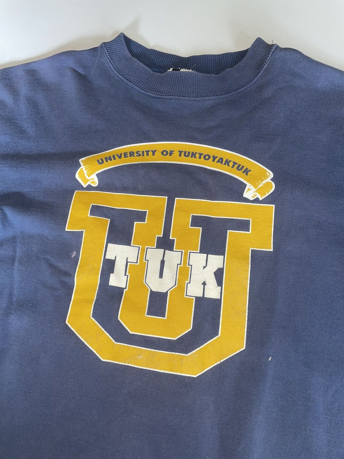 Vintage Vintage university sweatshirt Size US M / EU 48-50 / 2 - 2 Thumbnail