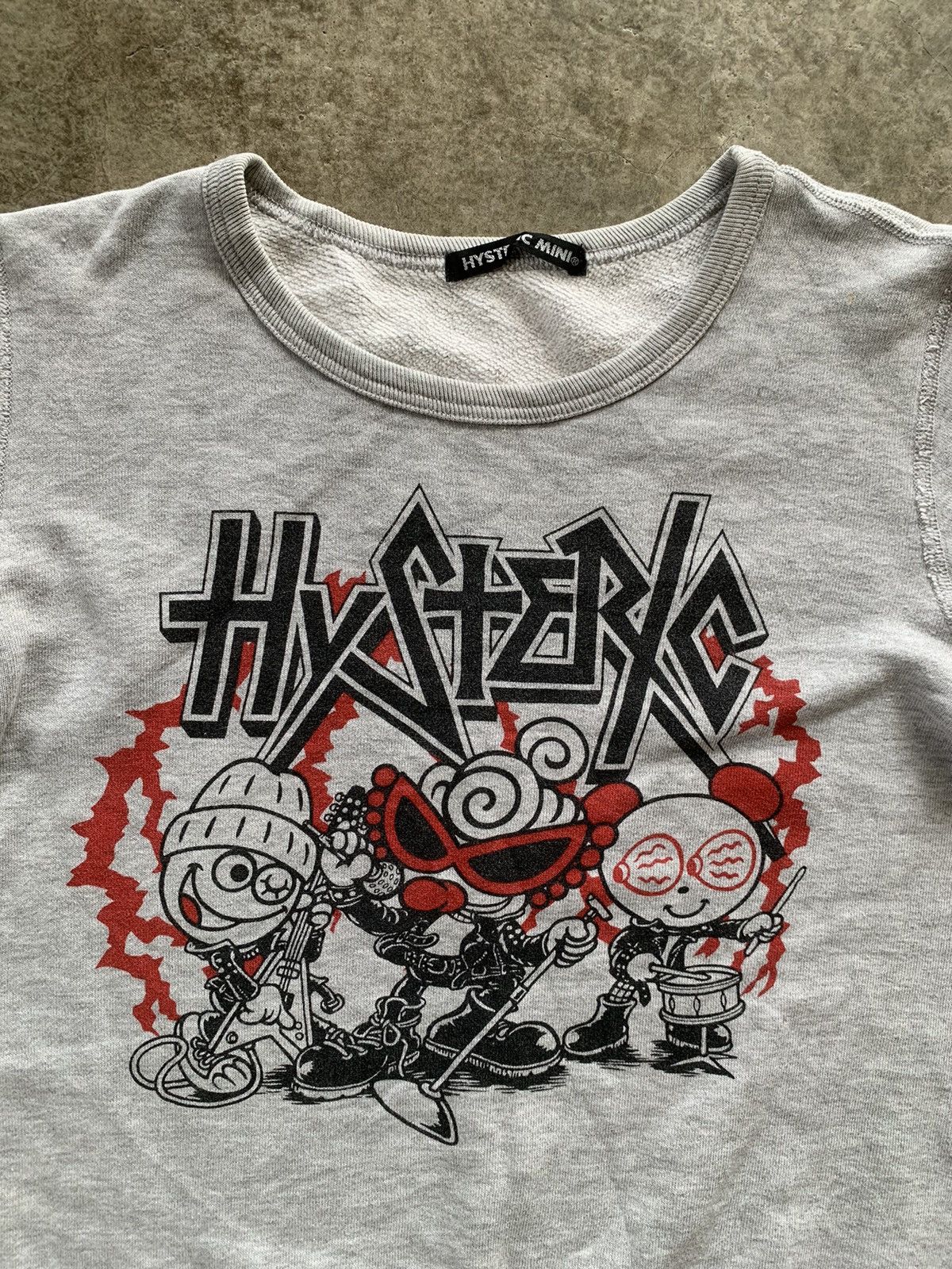 Hysteric Glamour Hysteric mini by hysteric glamour band graphic sweatshirt Size S / US 4 / IT 40 - 4 Thumbnail