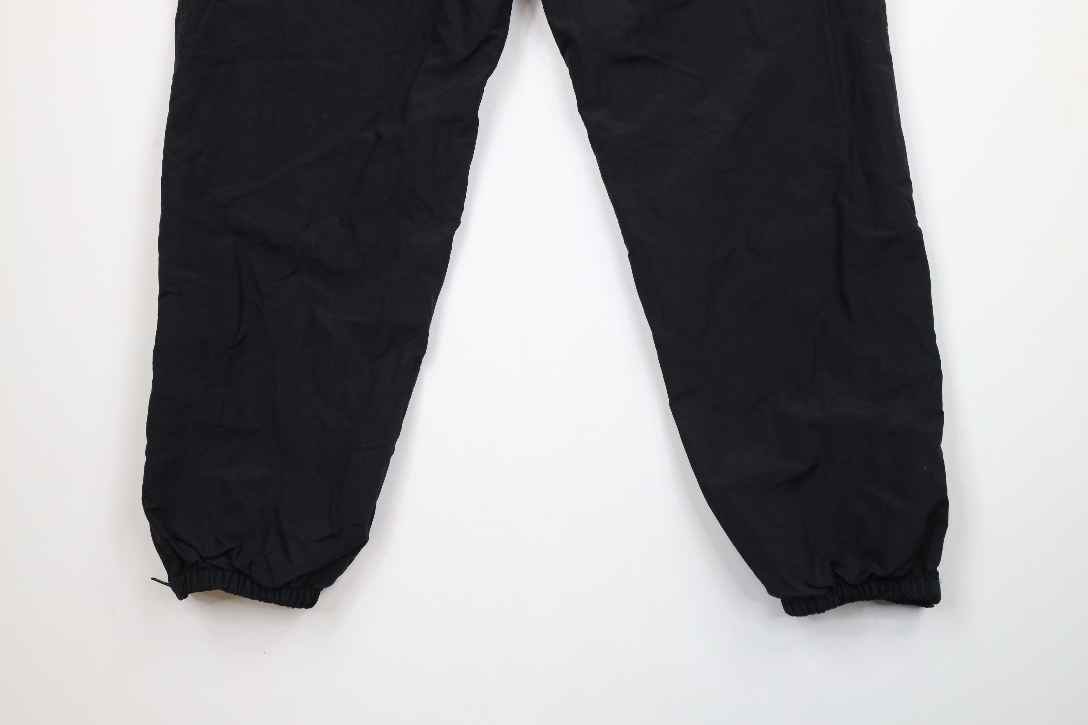 Vintage Vintage 90s Streetwear Lined Cuffed Joggers Pants Black Size US 36 / EU 52 - 14 Thumbnail