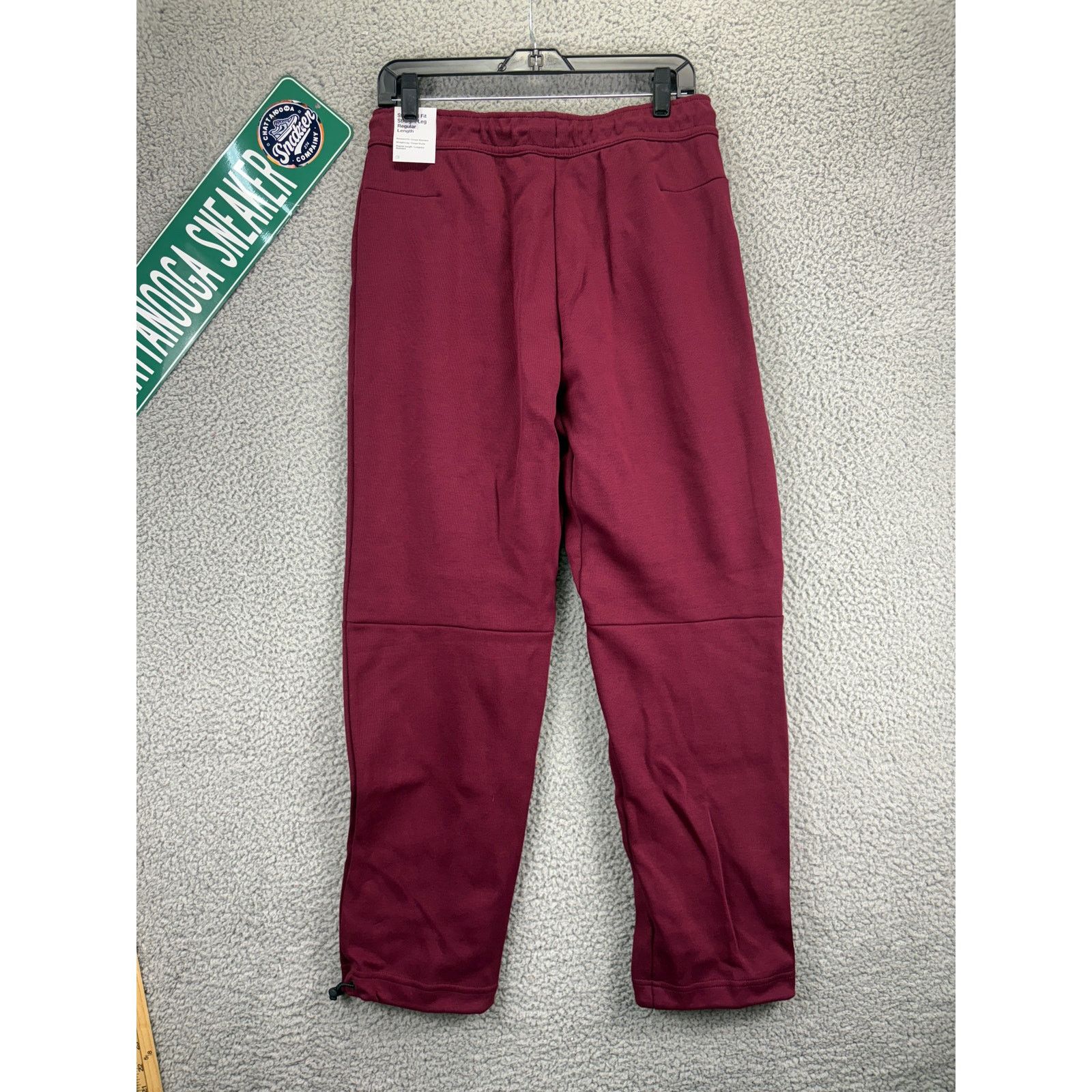 Nike Nike Tech Fleece Pants Sweatpants Mens Medium Beeet Purple M Size US 30 / EU 46 - 7 Thumbnail