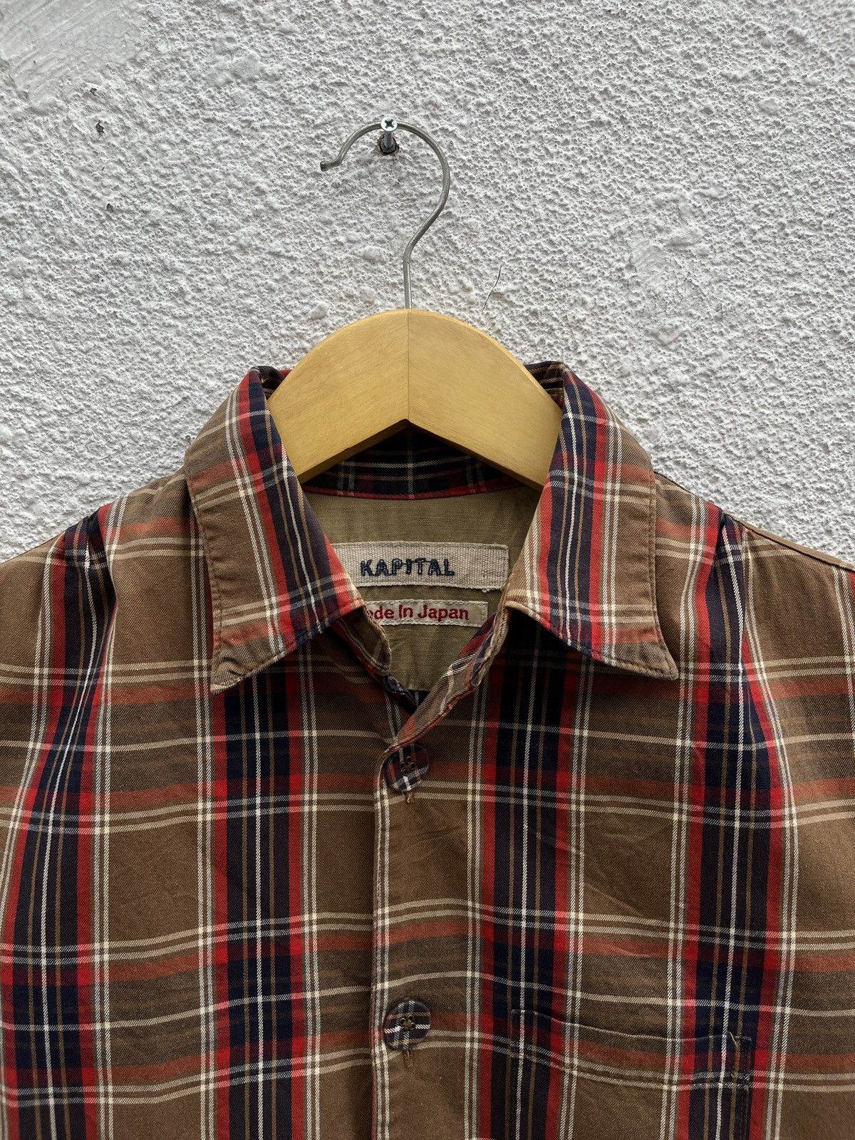 Kapital Kapital Plaid Button Up Shirt Size US S / EU 44-46 / 1 - 2 Thumbnail