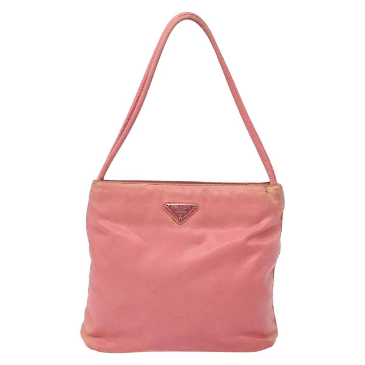 Prada PRADA Tote Bag Nylon Pink Gold Size ONE SIZE - 2 Thumbnail