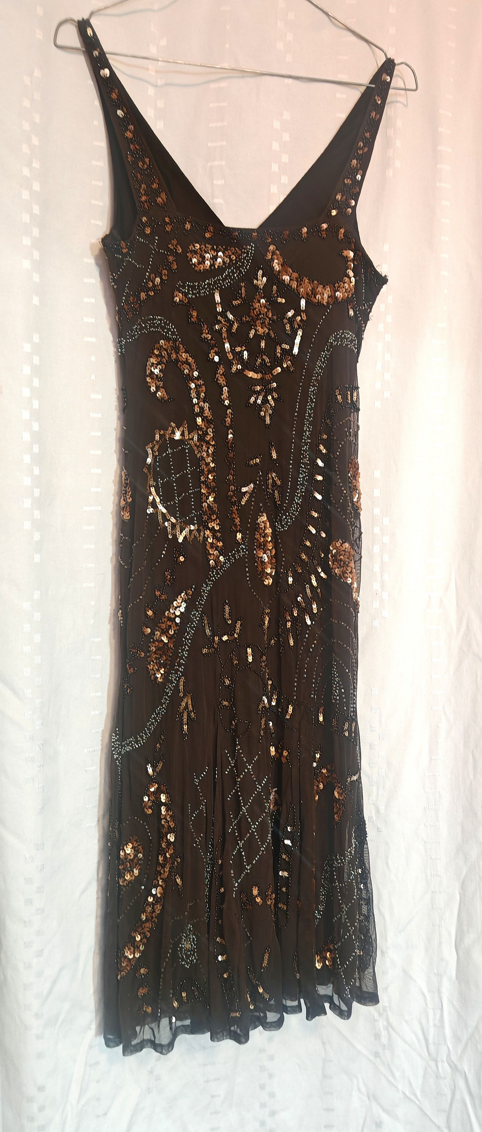 Other Principles Petite Gatsby Flapper Dress Style Beaded Dress Size XL / US 12-14 / IT 48-50 - 5 Thumbnail