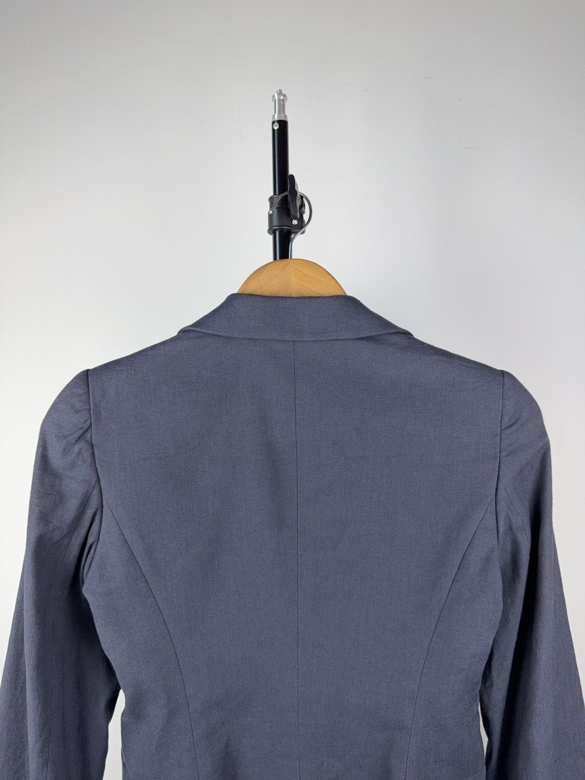 Emporio Armani Vintage Luxury 00s Emporio Armani Blue Blazer Retro 38 size Size S / US 4 / IT 40 - 14 Thumbnail