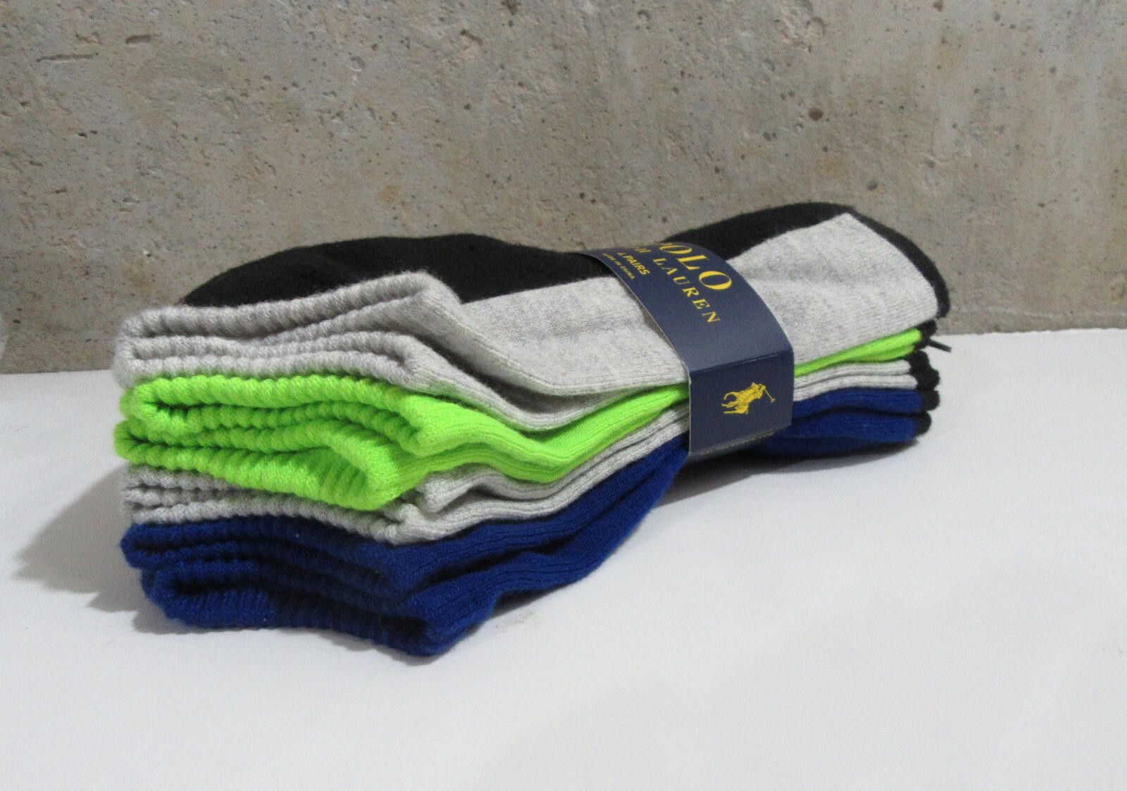 Polo Ralph Lauren Polo Ralph Lauren Womens Low Cut Socks 4 pack NWT Size ONE SIZE - 4 Thumbnail