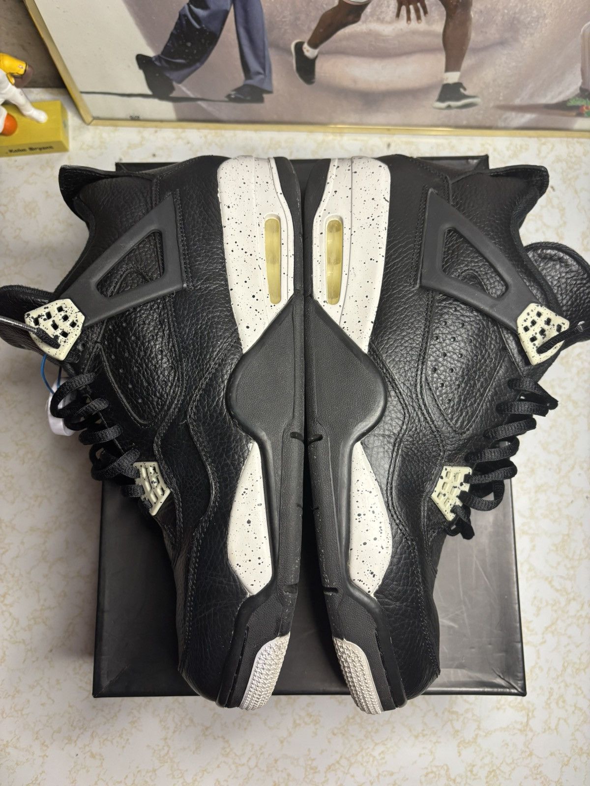 Jordan Brand Air Jordan 4 Retro oreo Size US 12 / EU 45 - 4 Thumbnail