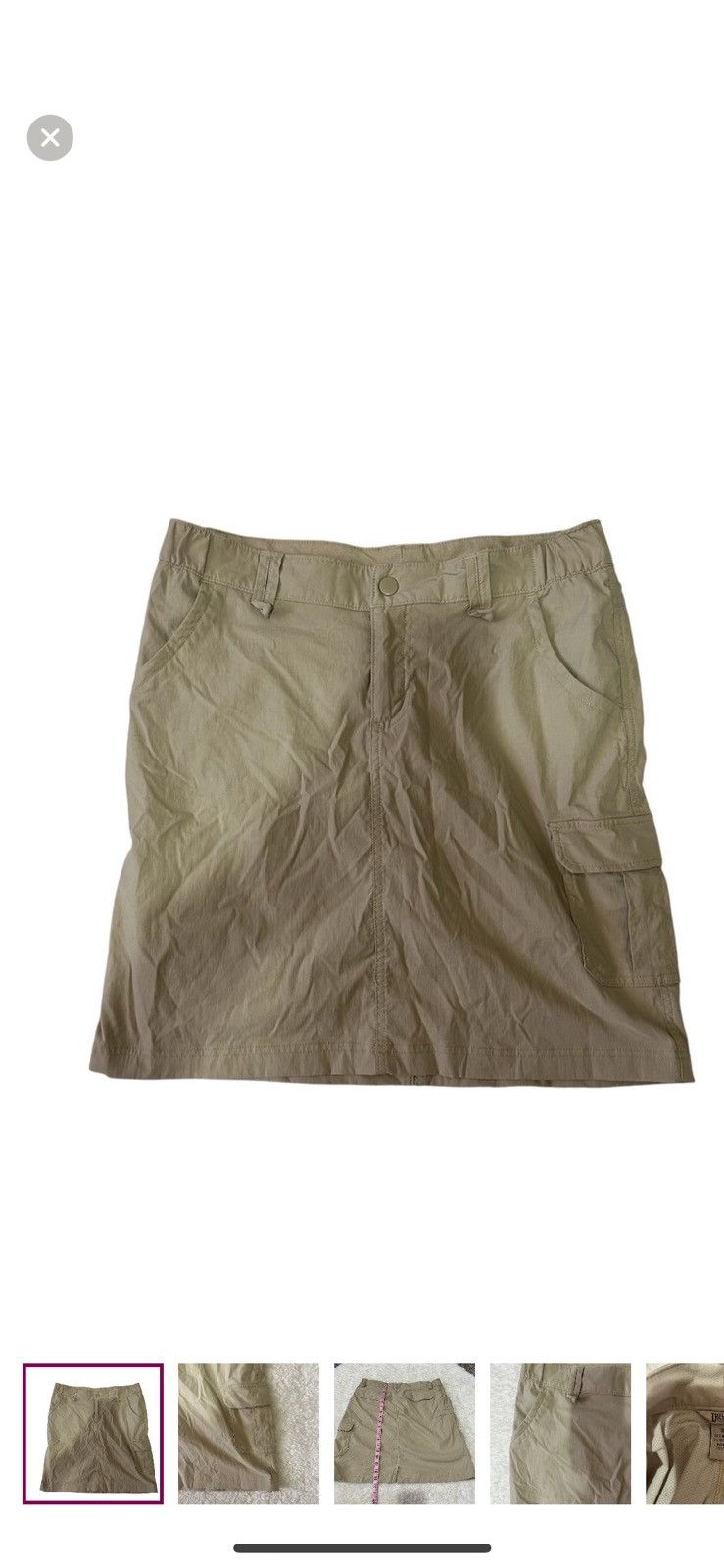 Duluth Trading Company Duluth trading co tan dry on the fly skort size 10 Size 30" / US 8 / IT 44 - 1 Thumbnail