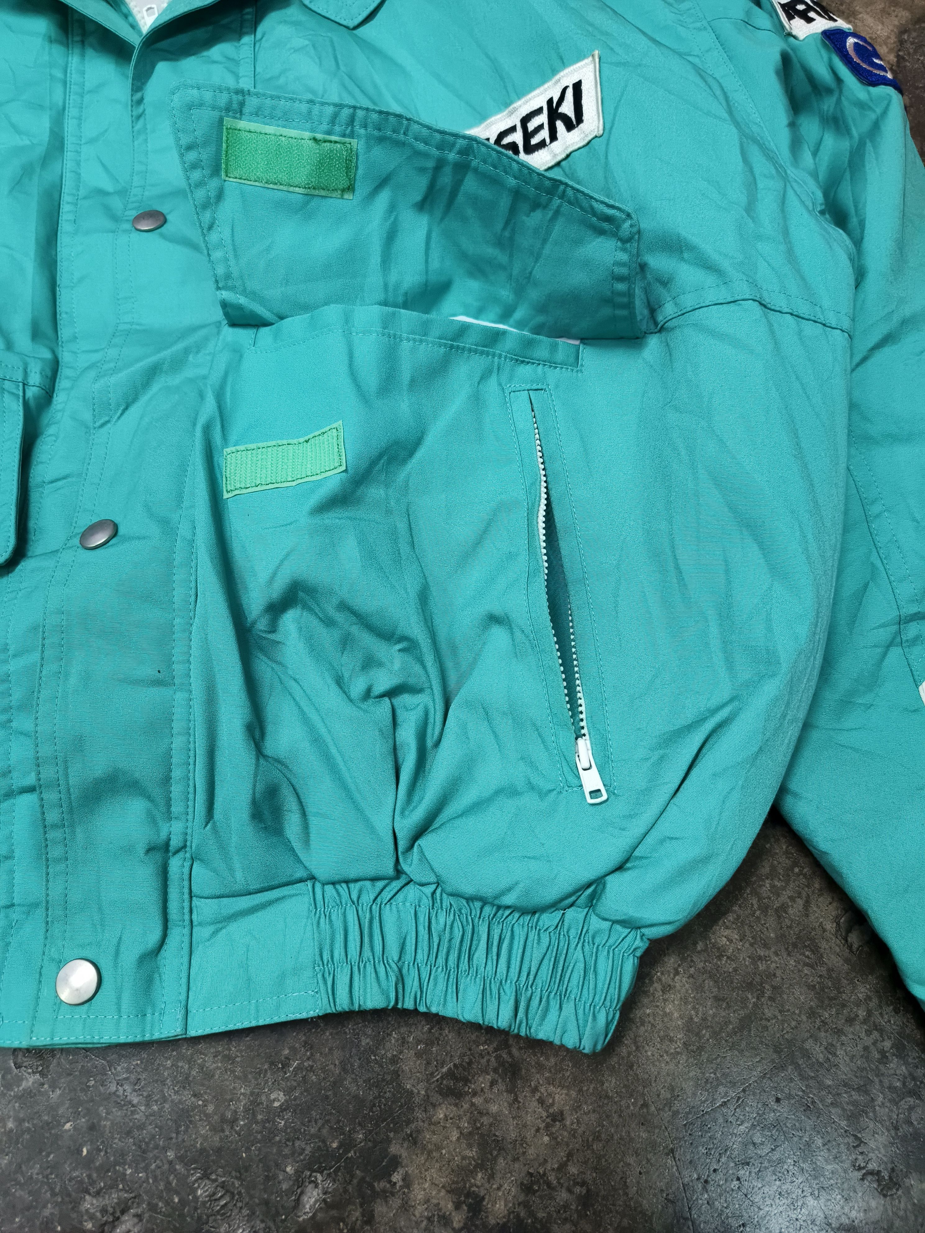 Sports Specialties 80S VTG NISSEKI RACING TEAM MOTORSPORT PAN OIL R100 JACKET Size US XL / EU 56 / 4 - 8 Thumbnail