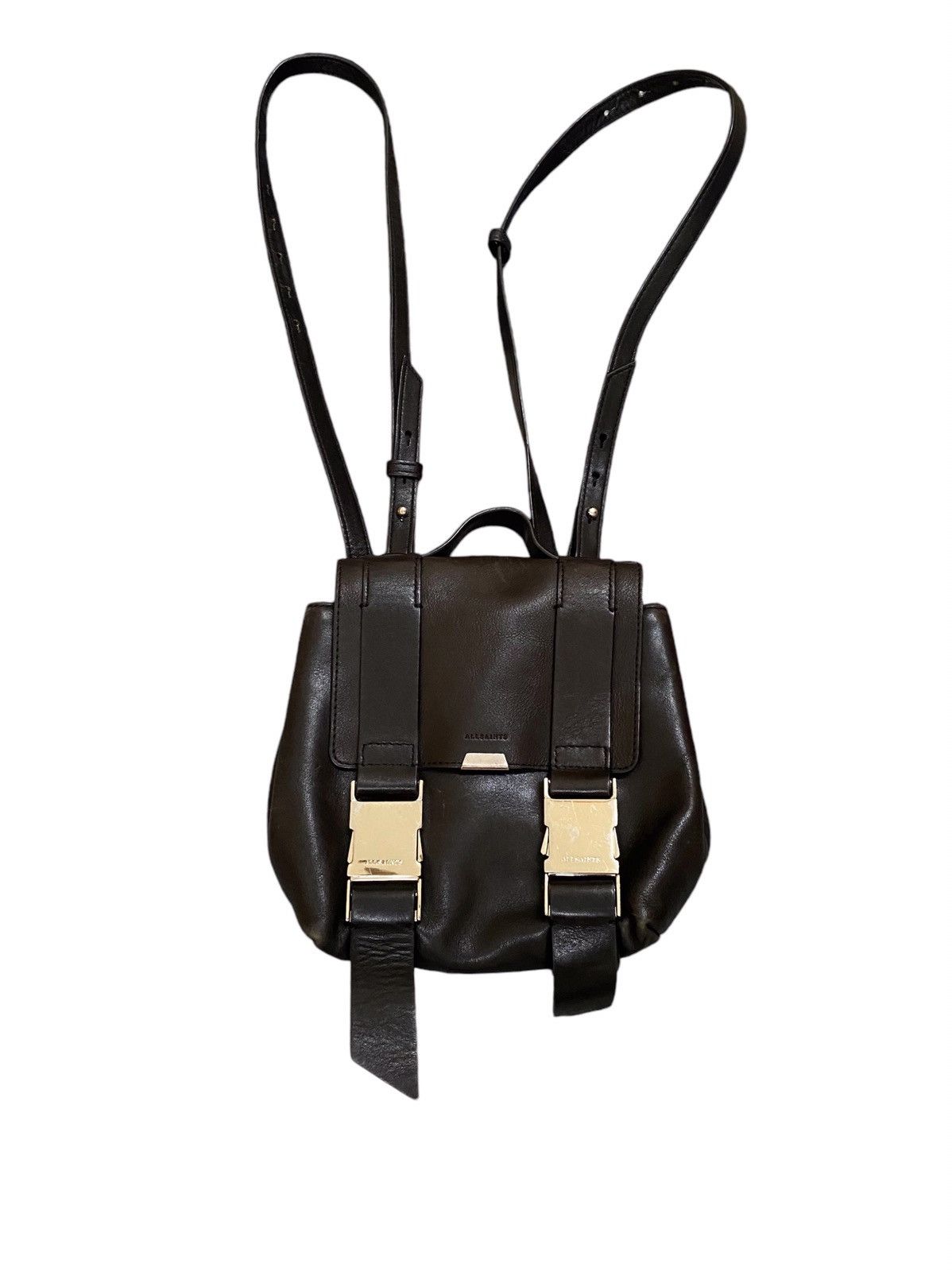 Allsaints AllSaints mini backpack leather Size ONE SIZE - 4 Thumbnail