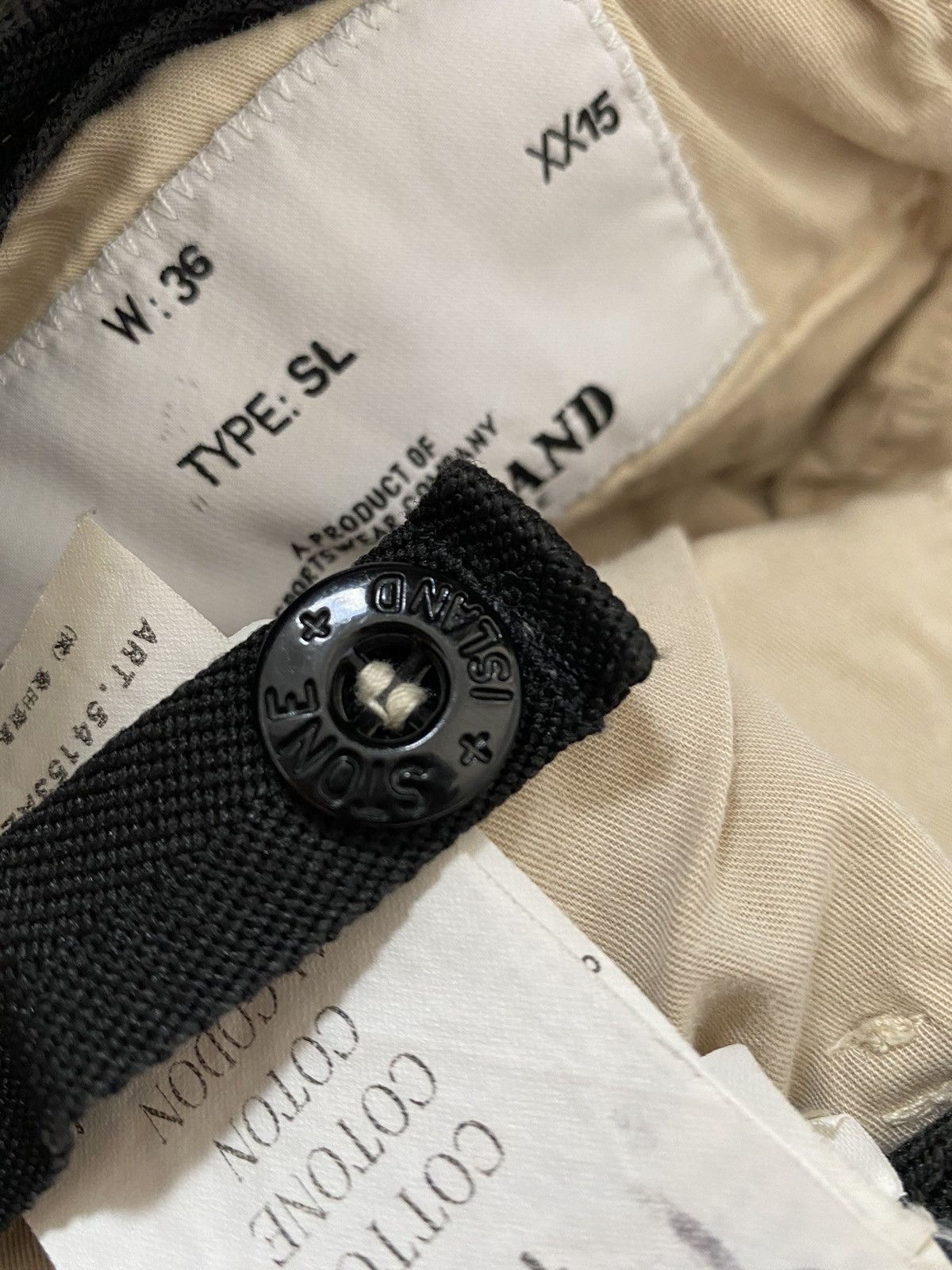 Massimo Osti × Stone Island × Vintage VINTAGE STONE ISLAND PANTS TROUSERS 2011 RARE Size US 34 / EU 50 - 8 Thumbnail