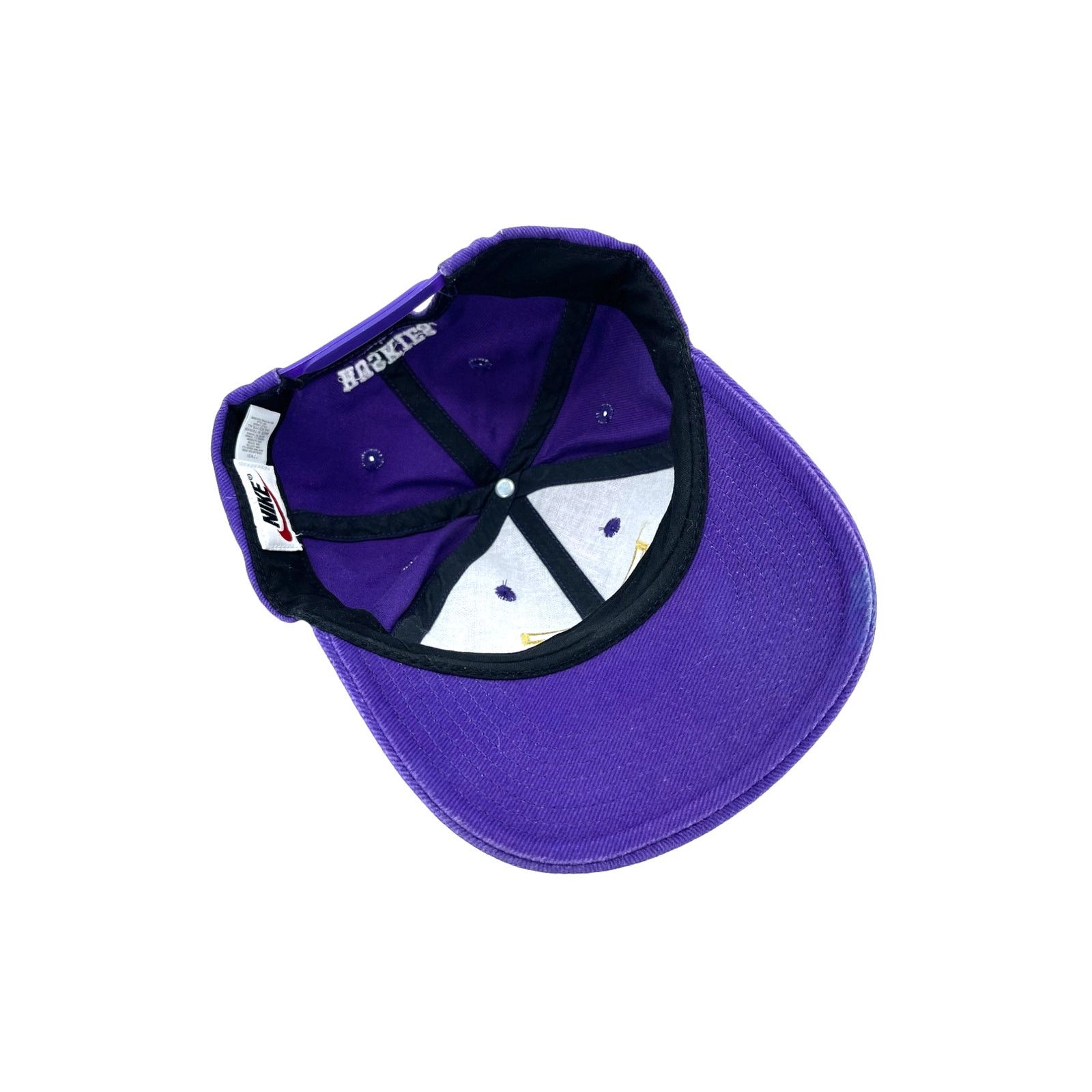 Nike × Vintage Vintage 1990's Nike Washington Huskies Snapback Hat Size ONE SIZE - 6 Thumbnail