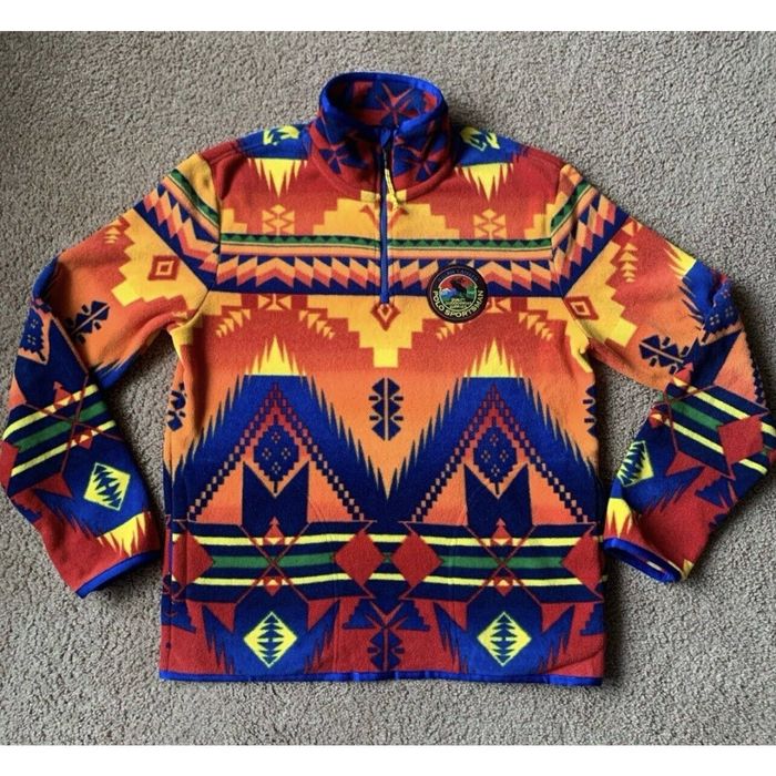 Polo Ralph Lauren Polo Ralph Lauren Southwestern Sportsman 1 2 Zip