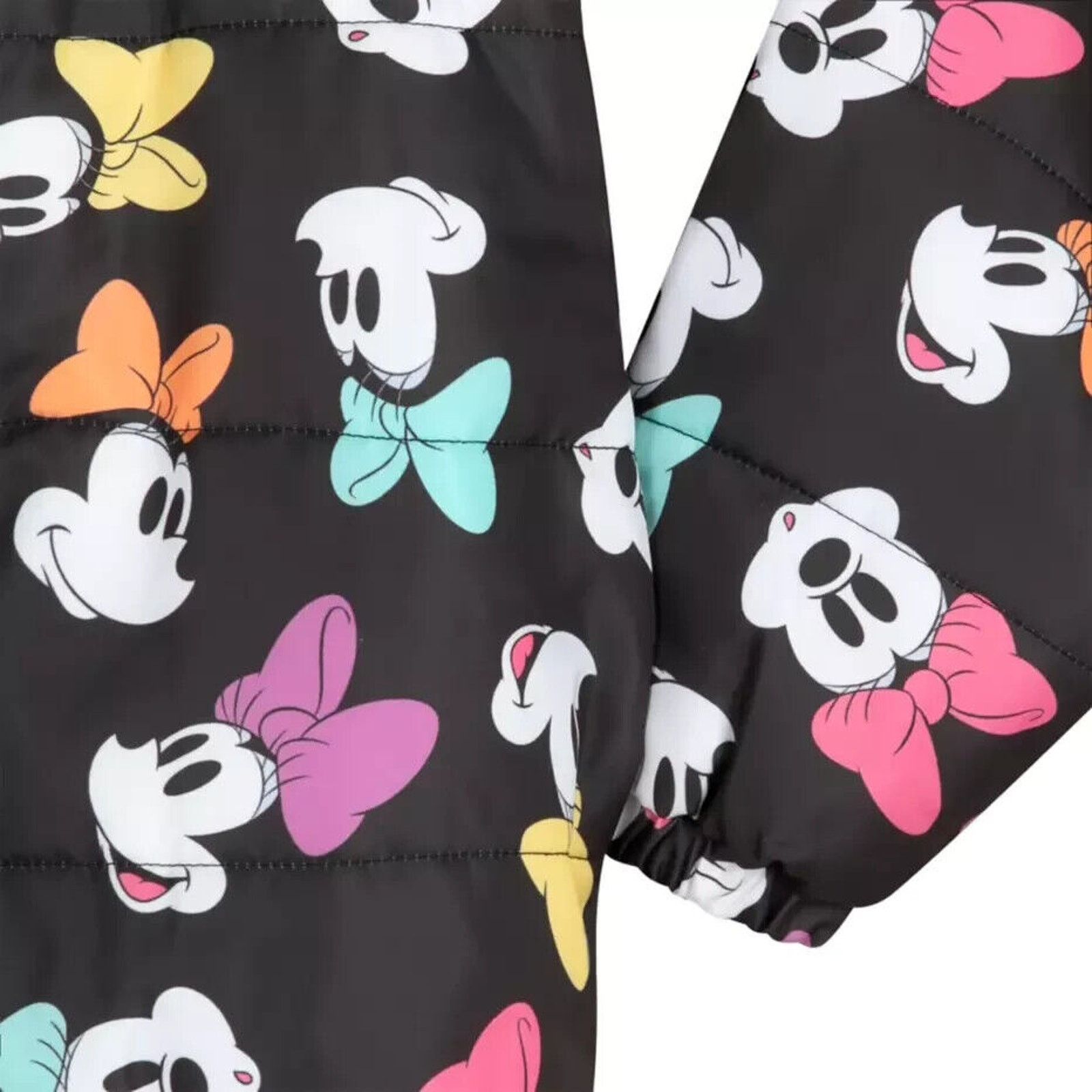 Disney NWT! Disney Minnie Mouse Puffer Jacket For Girls -Size 11/12 Size XL / US 12-14 / IT 48-50 - 7 Thumbnail