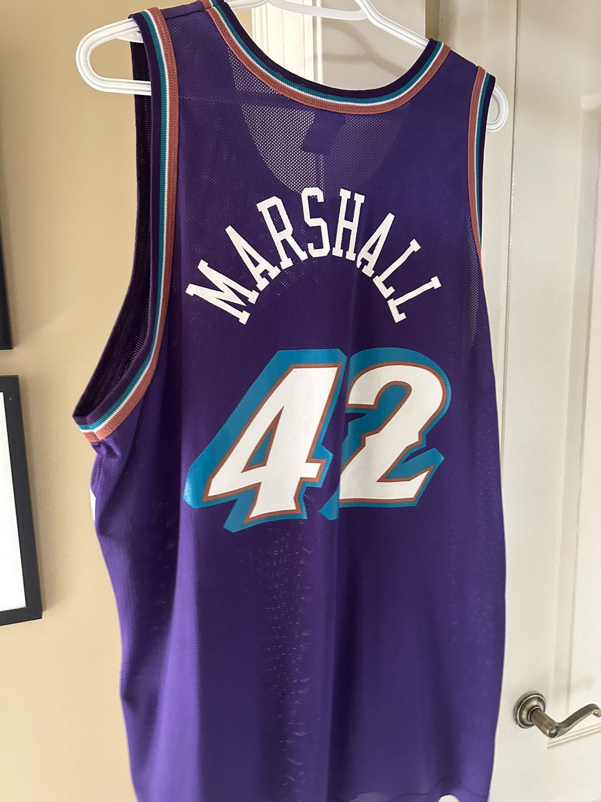Champion Utah jazz nba jersey Marshall Size US XL / EU 56 / 4 - 5 Thumbnail