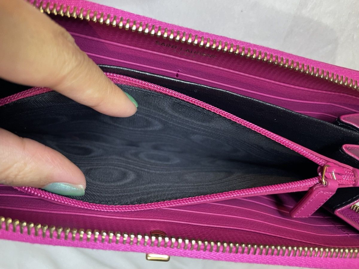 Saint Laurent Paris Saint Laurent Y Line Zippy Long Wallet Size ONE SIZE - 10 Thumbnail
