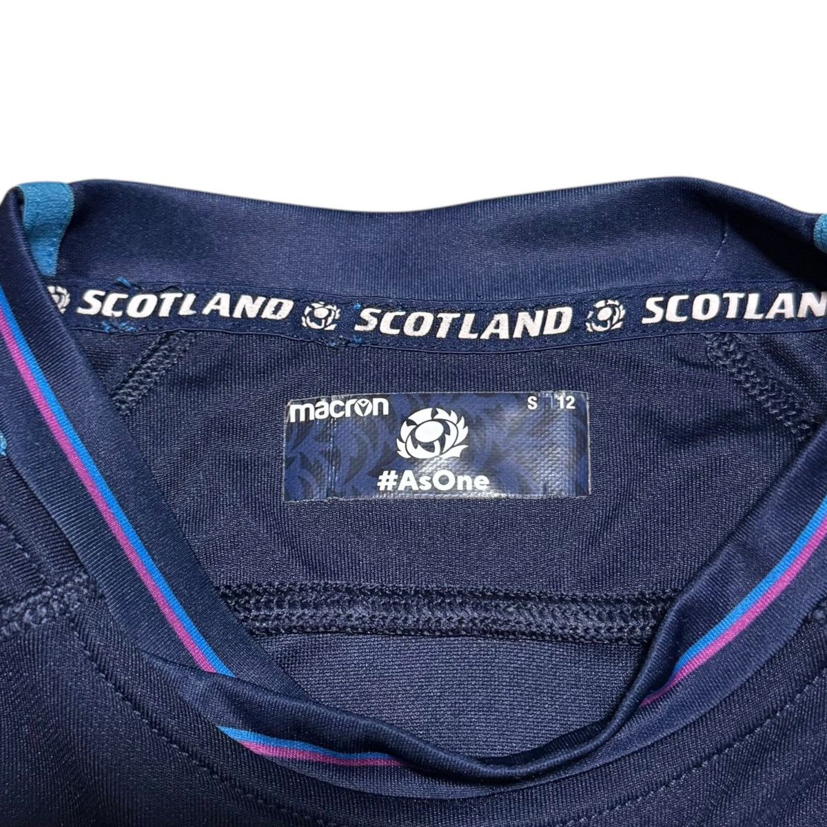 Macron MACRON RUGBY SCOTLAND 2021/2022 HOME SHIRT JERSEY SMALL Size US S / EU 44-46 / 1 - 6 Thumbnail