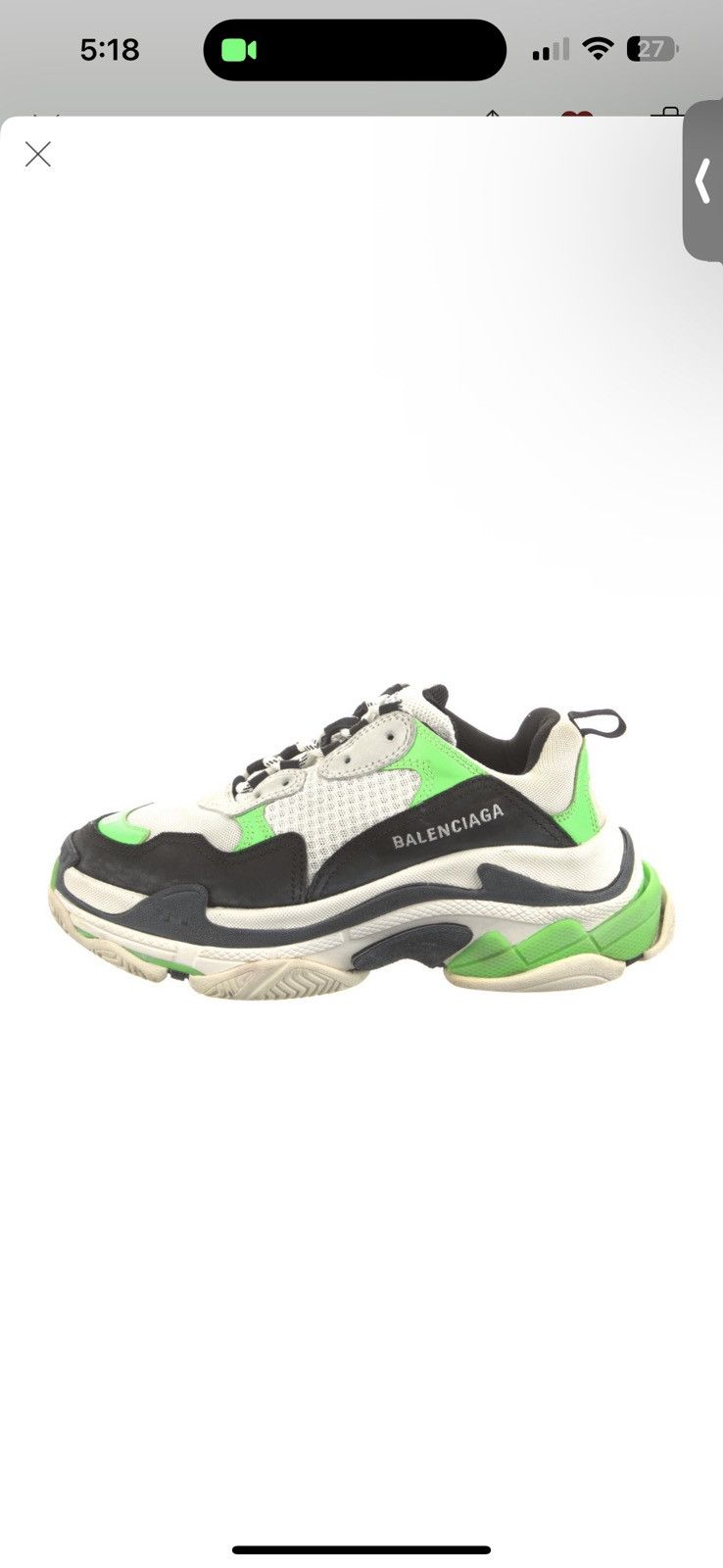 Balenciaga Balenciaga Triple S Size US 8 / IT 38 - 1 Thumbnail