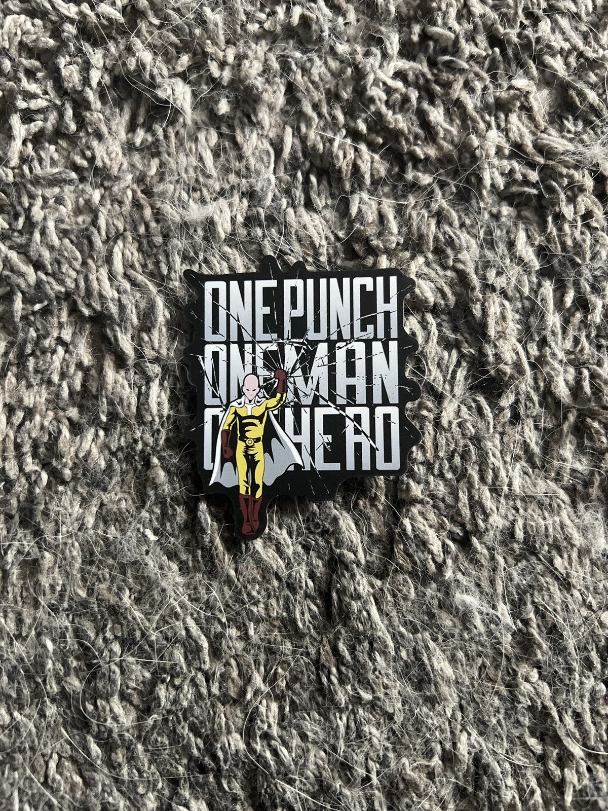 Hypebeast One-Punch Man One Punch One Man One Head Sticker Size ONE SIZE - 1 Thumbnail