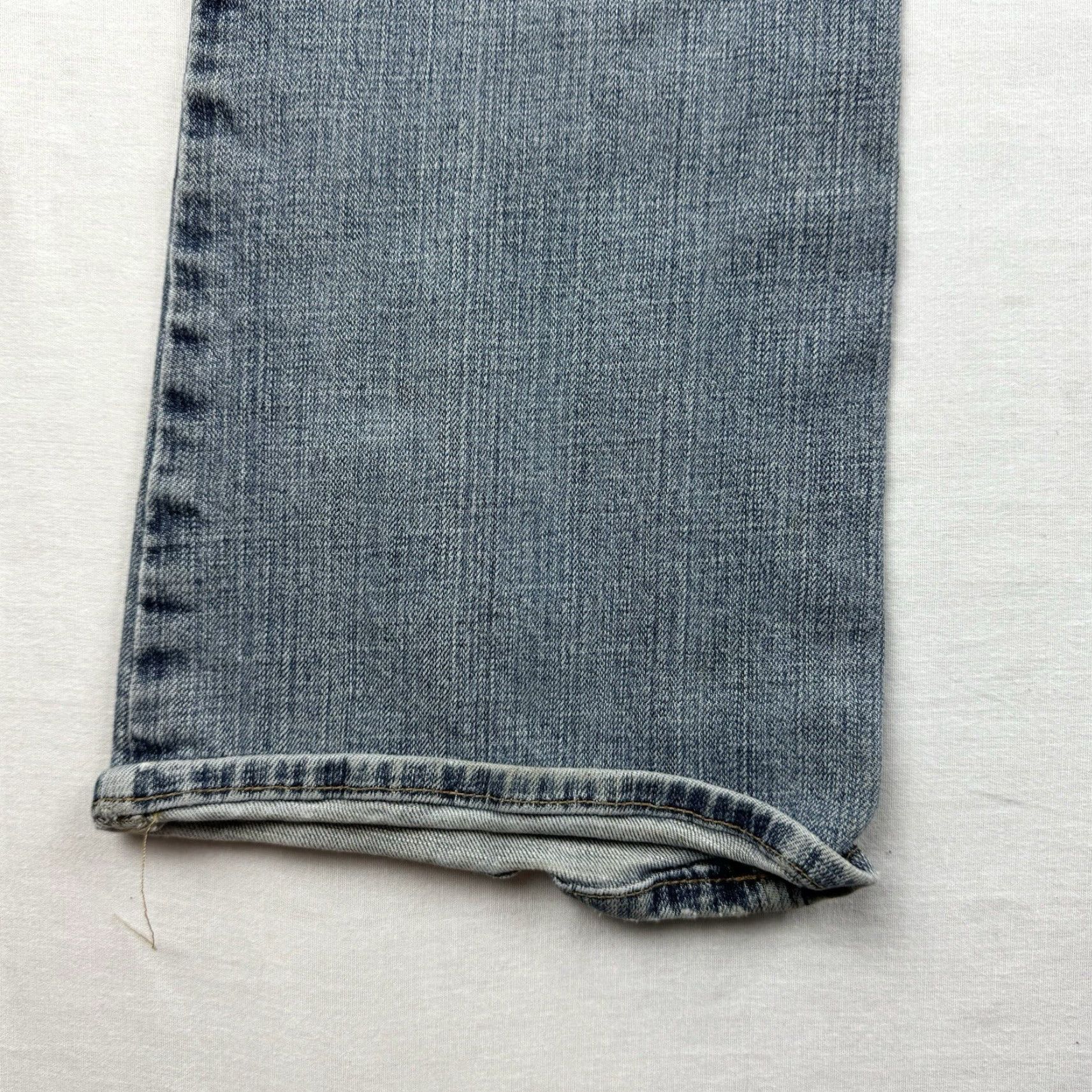 Gap VINTAGE Gap Jeans Womens 4 Blue Bootcut Flare Stretch Hipster 90s Y2K Low Waist - Men/Women? Size 27" / US 4 / IT 40 - 6 Thumbnail