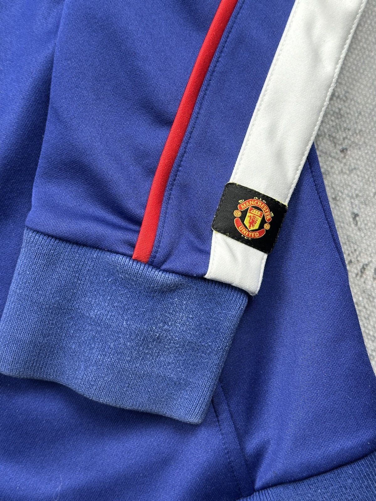 Nike Vintage Nike Manchester United Track Jacket 90s Y2K Blue M Size US M / EU 48-50 / 2 - 6 Thumbnail