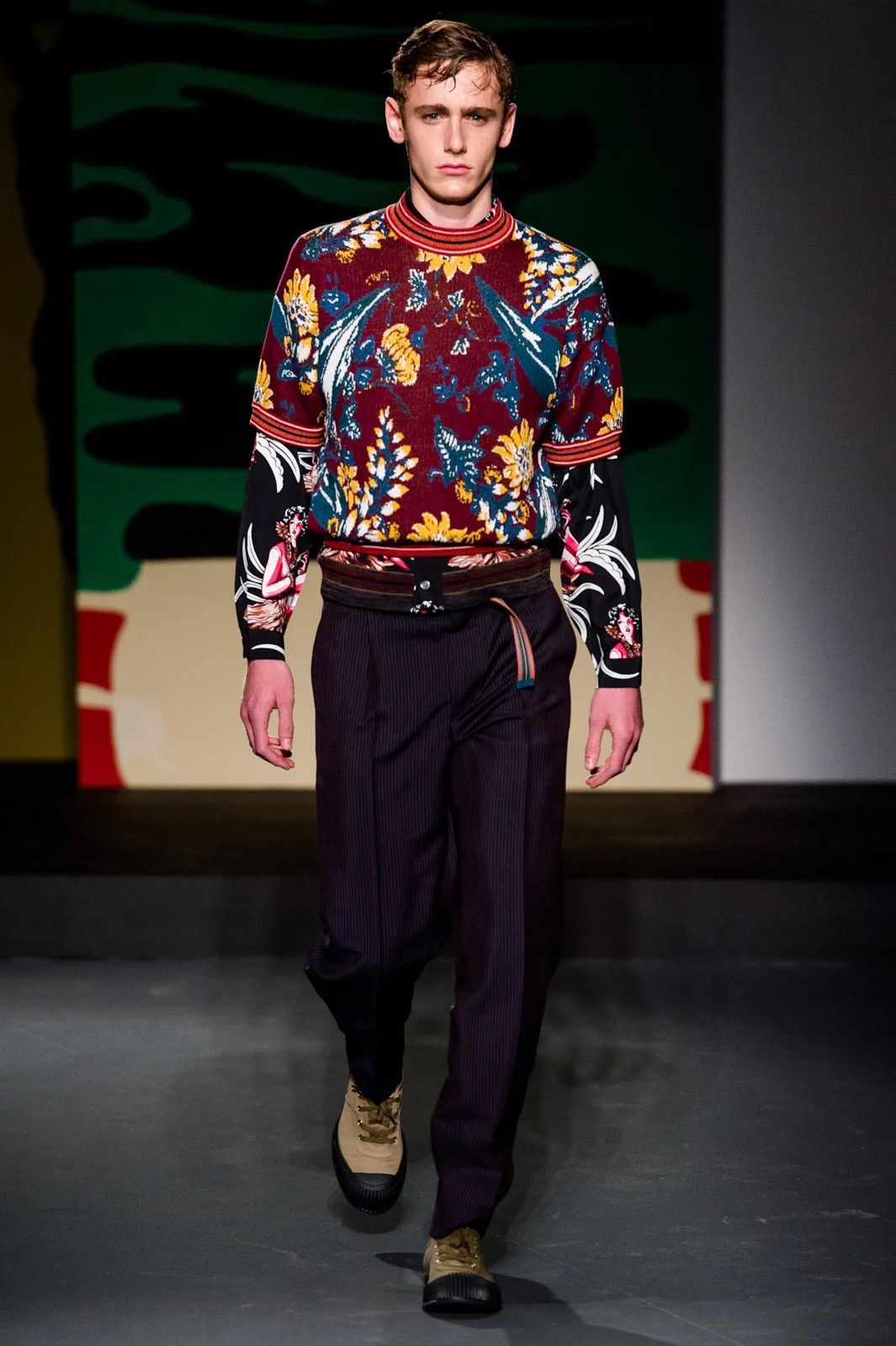 Prada SS14 Hawaiian Bomber Jackets Size US S / EU 44-46 / 1 - 4 Thumbnail