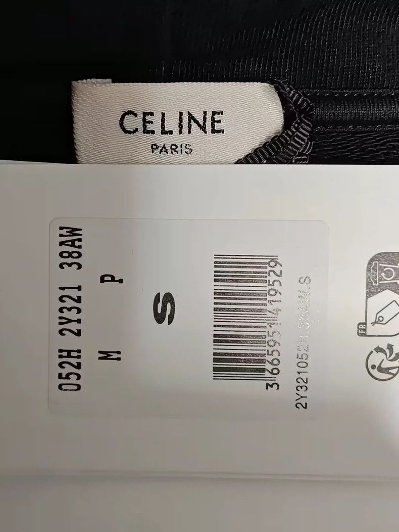 Celine CELINE Logo-lettered printed loose-fit hoodie 2501-Nextarro Size US S / EU 44-46 / 1 - 5 Thumbnail