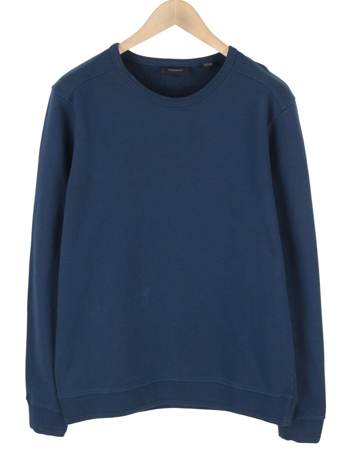 Scotch & Soda L Dark Blue Crew Neck Sweatshirt 88546 Size US L / EU 52-54 / 3 - 1 Thumbnail