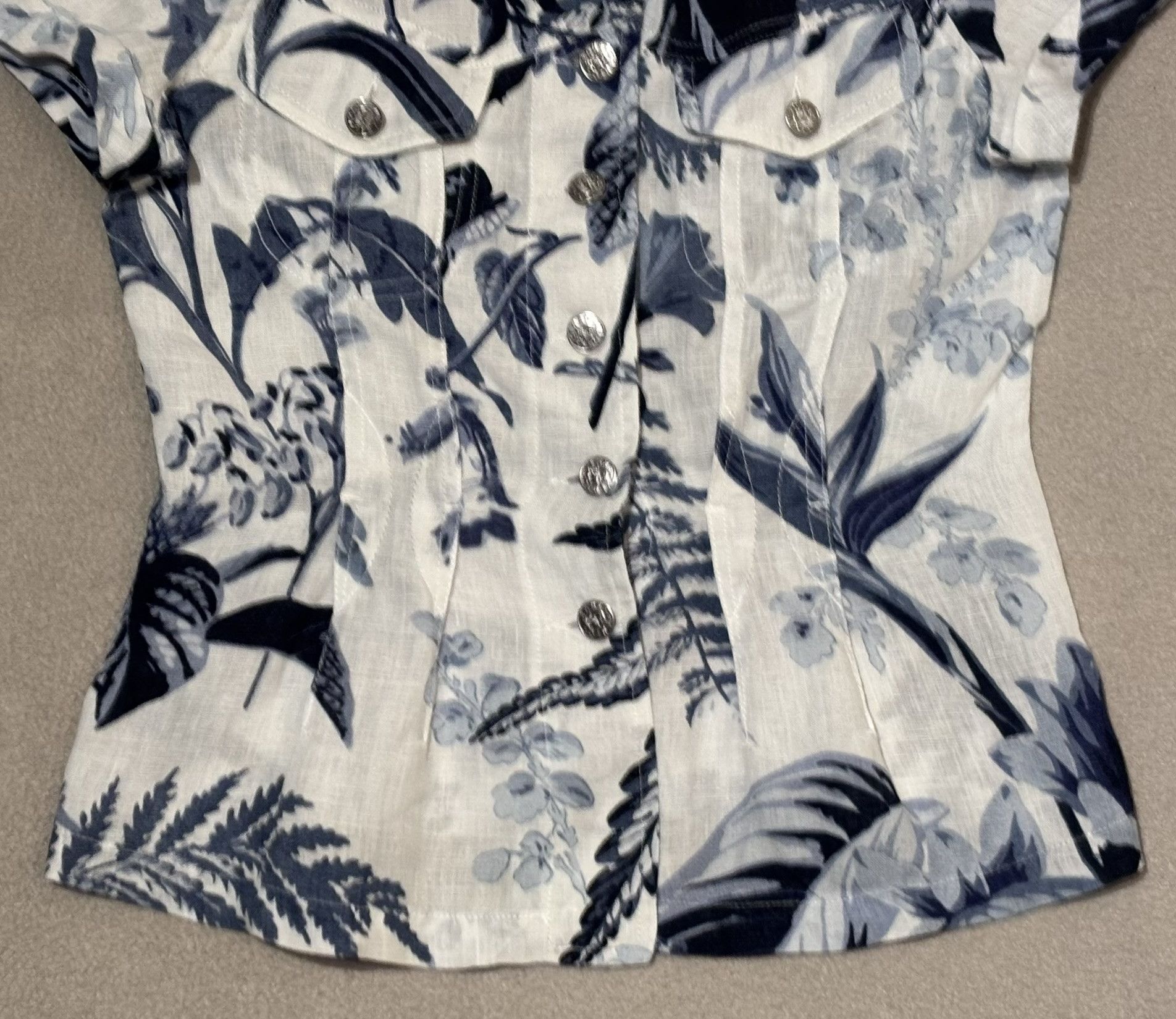 Kenzo Kenzo Jeans vintage shirt 100% Linen size 38 Size XS / US 0-2 / IT 36-38 - 5 Thumbnail