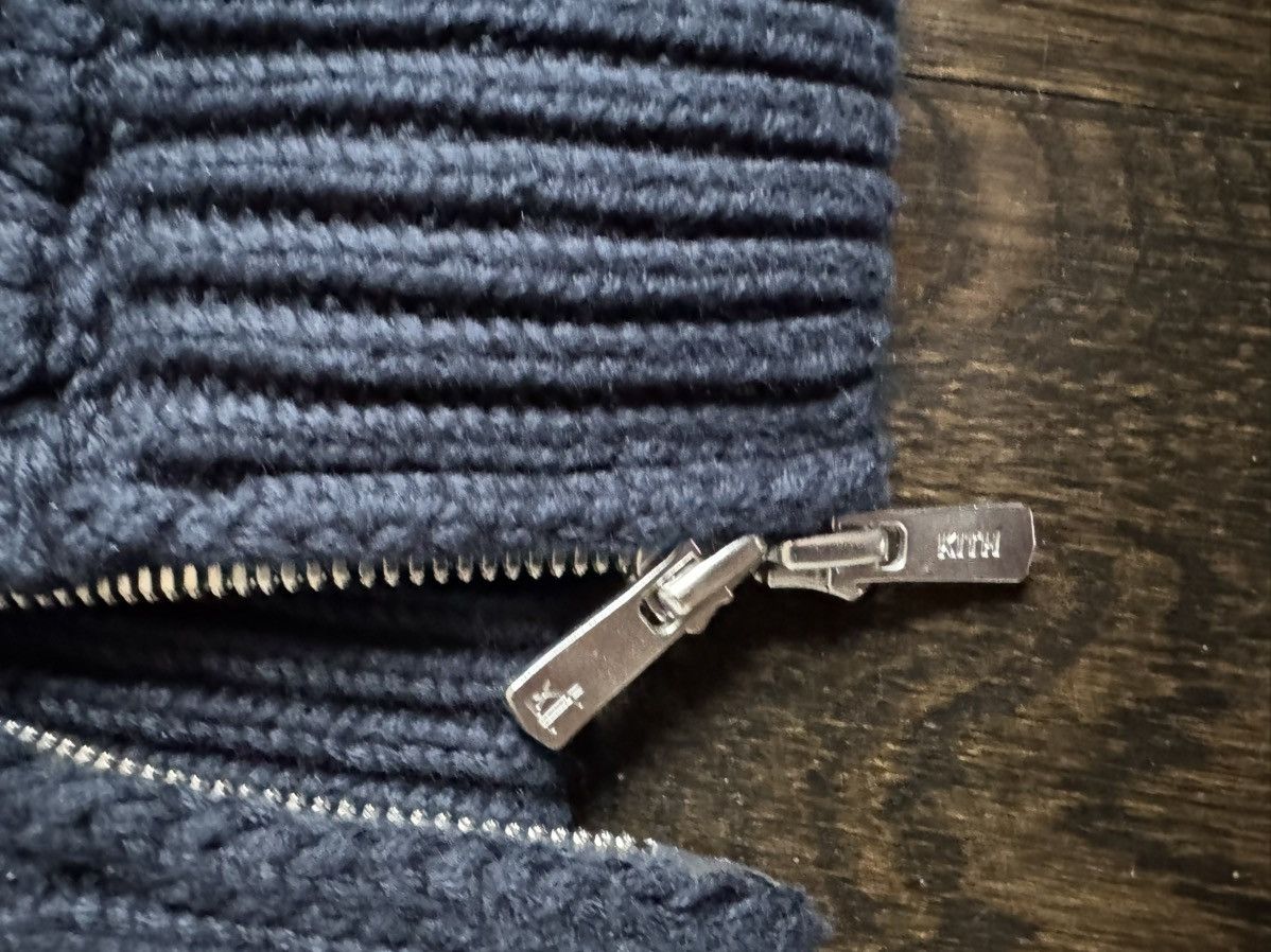 Kith KITH Highland Crochet Knit Wyona Full Zip - Abyss Size US M / EU 48-50 / 2 - 4 Thumbnail