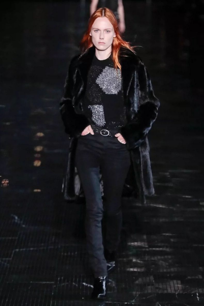 Saint Laurent Paris Saint Laurent 19ss geometric puzzle scale sweater 2504-Next Size US S / EU 44-46 / 1 - 4 Thumbnail