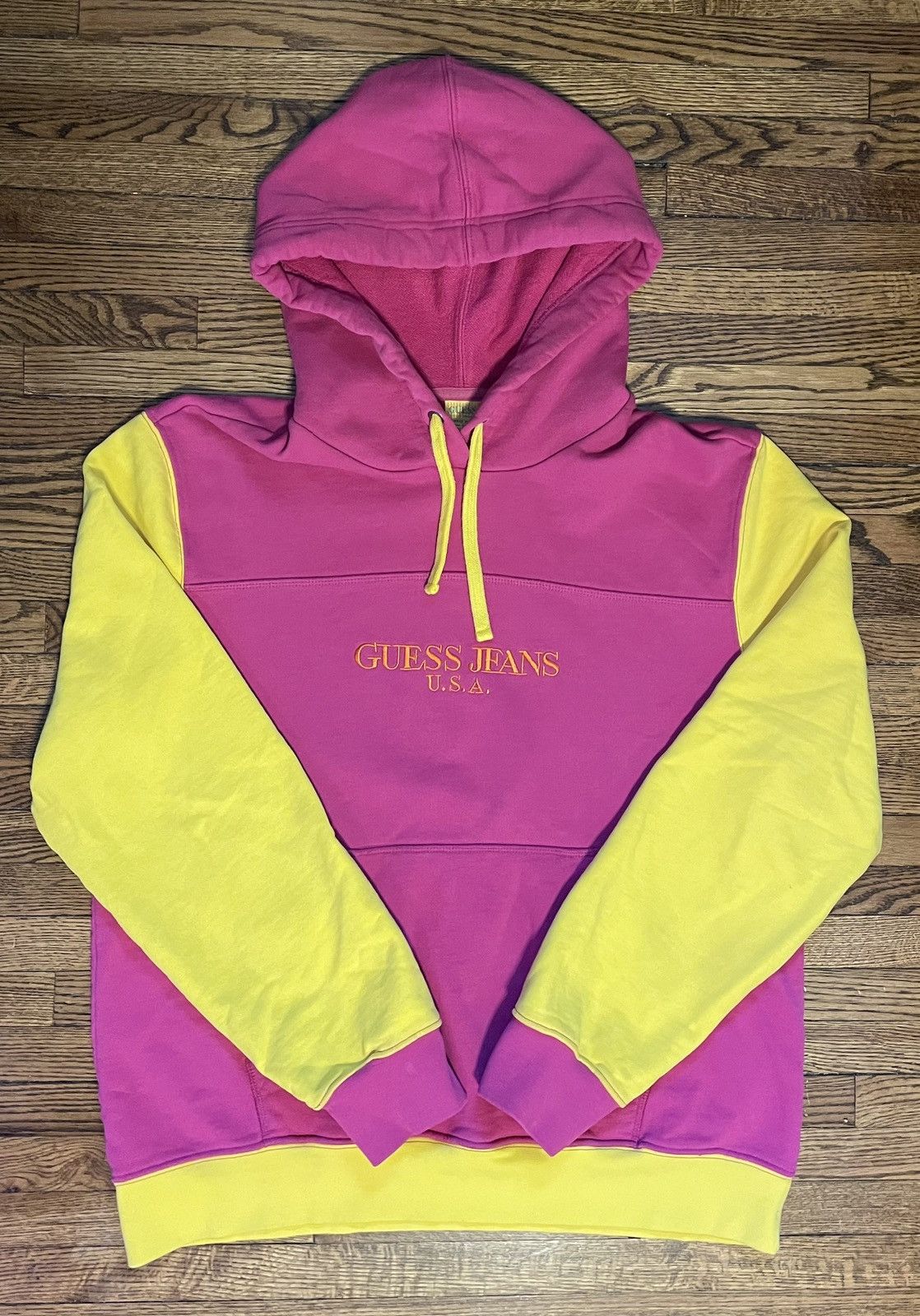 image of Farmers Market Sean Wotherspoon Hoodie in Pink, Men's (Size Large)