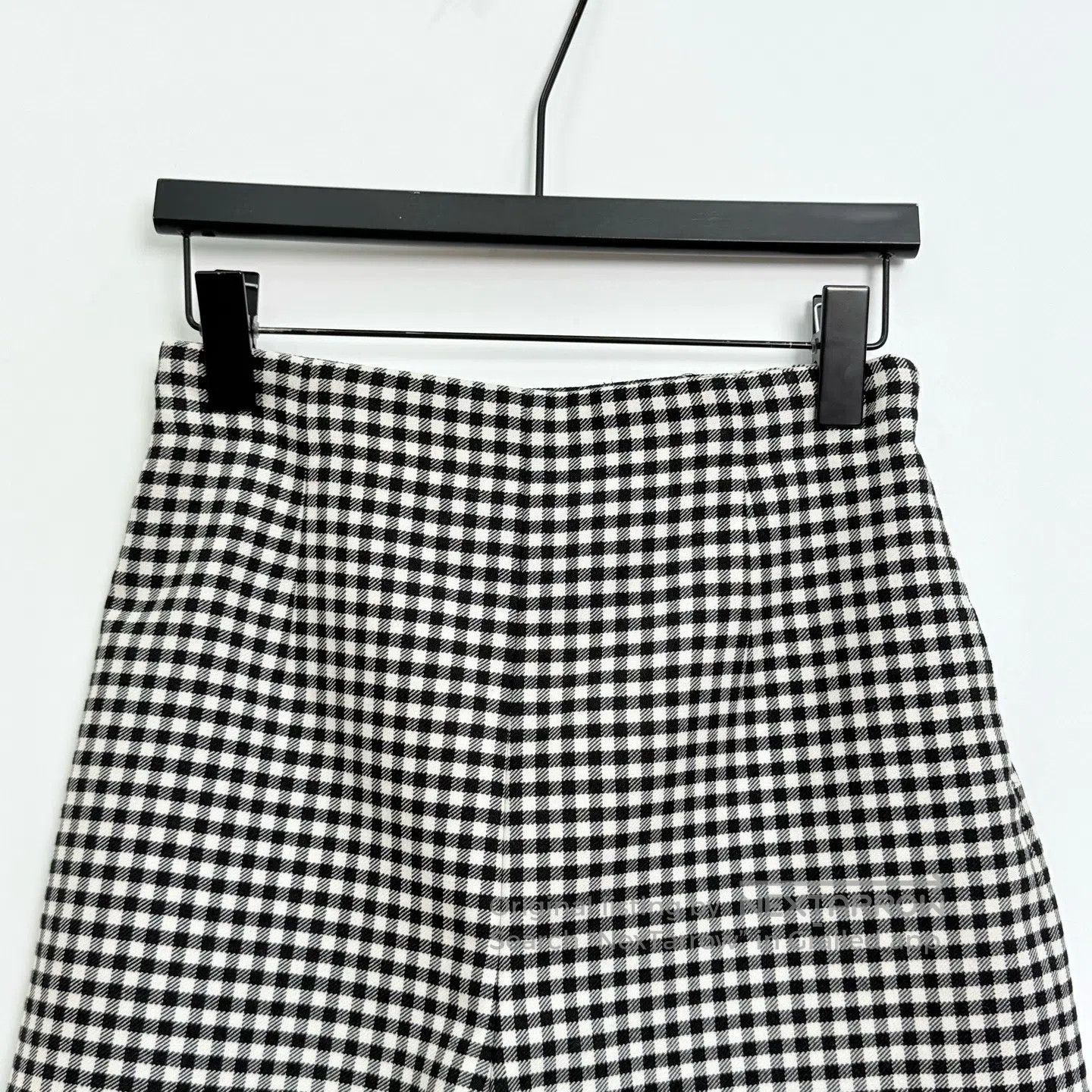 Dior Dior Plaid Mid-Rise Slim Short Pants| Size 35" - 2 Thumbnail