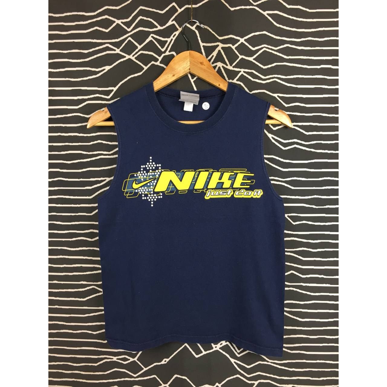 Nike × Vintage Vtg Nike Just Do It Ride Fly Drive Sleeveless Tee Size US S / EU 44-46 / 1 - 1 Thumbnail
