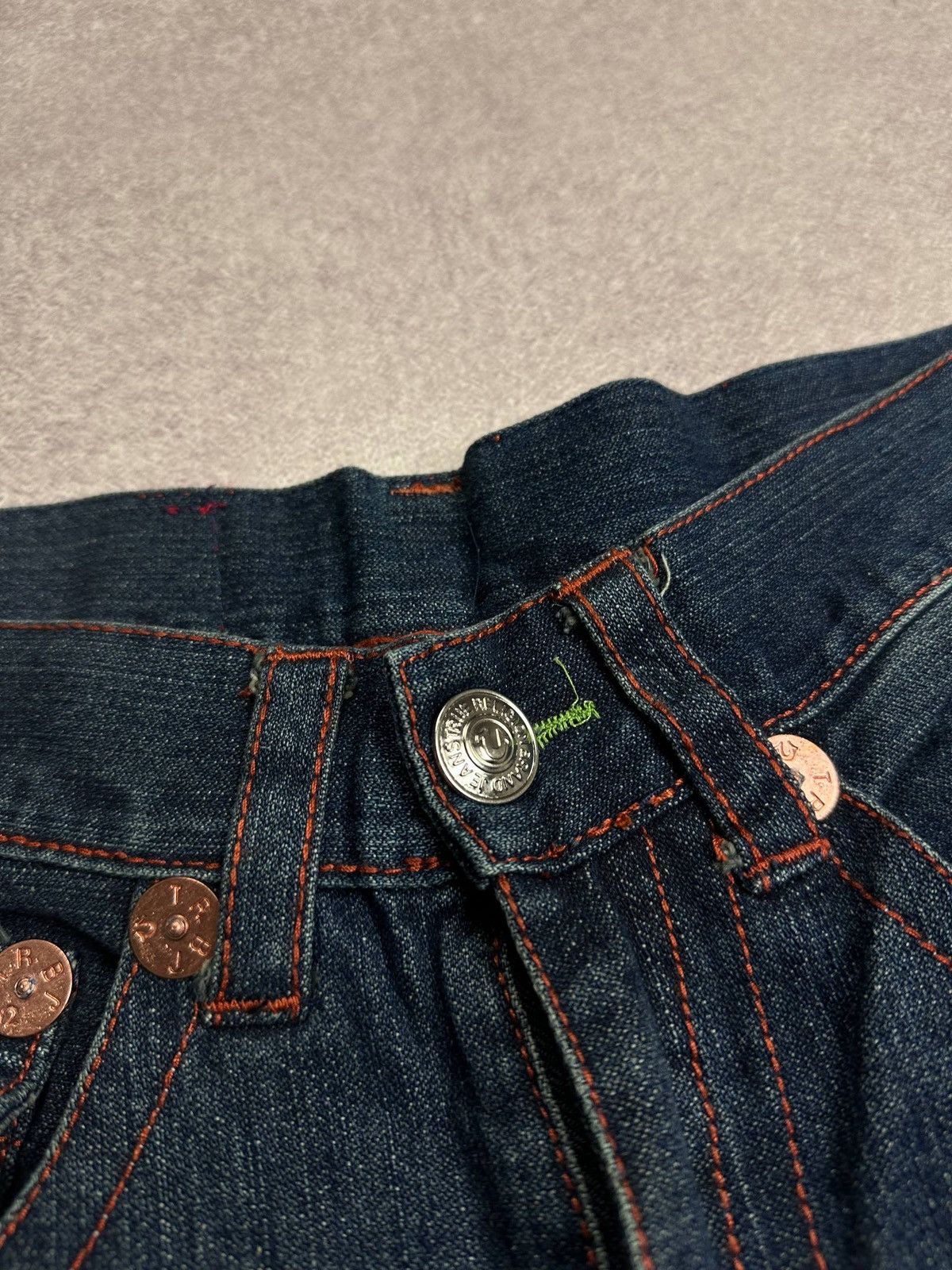 True Religion Vintage NWT True Religion Baggy Denim Embroidery Shorts 30 Size US 30 / EU 46 - 8 Thumbnail