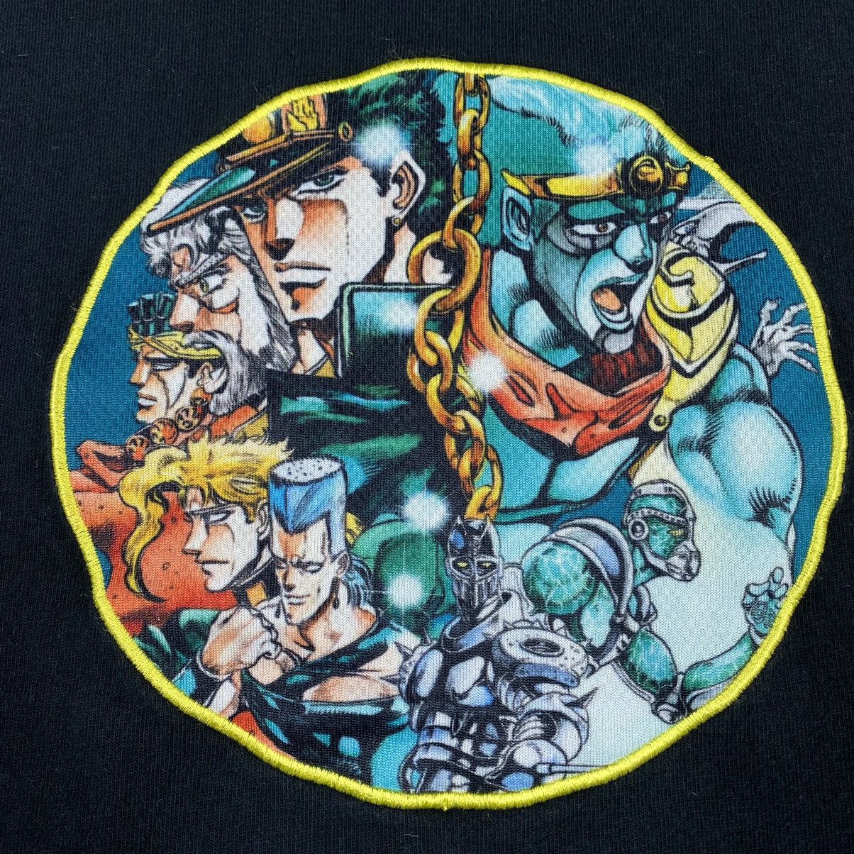 Anime HIROHIKO ARAKI JOJO EXHIBITION STARDUST CRUSADERS ANIME TEE Size US L / EU 52-54 / 3 - 3 Thumbnail
