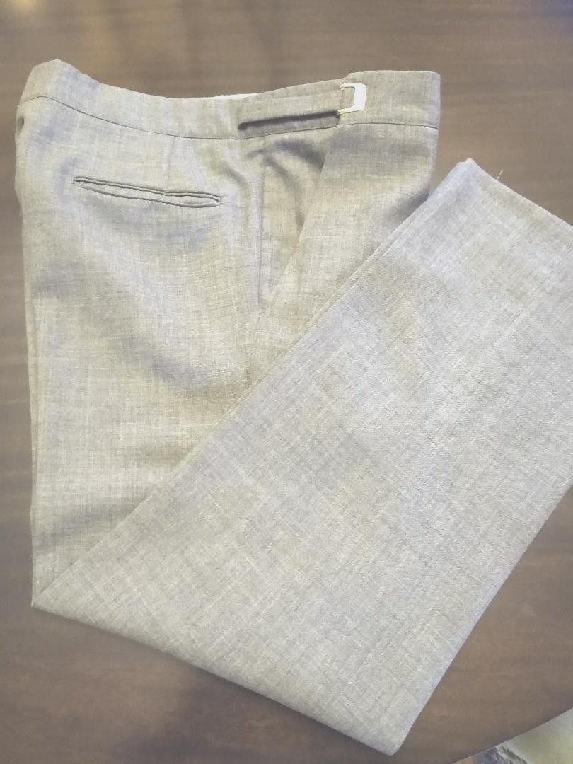 Pierre Cardin Vintage English Gray Wool Morning Suit Size 42R - 5 Thumbnail