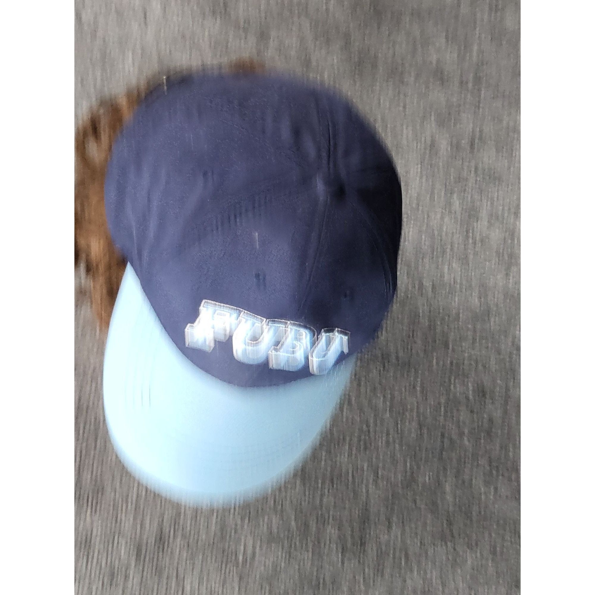 Fubu Vintage Fubu Adjustable Strap Hat Men Blue TwoTone Embroider Size ONE SIZE - 5 Thumbnail
