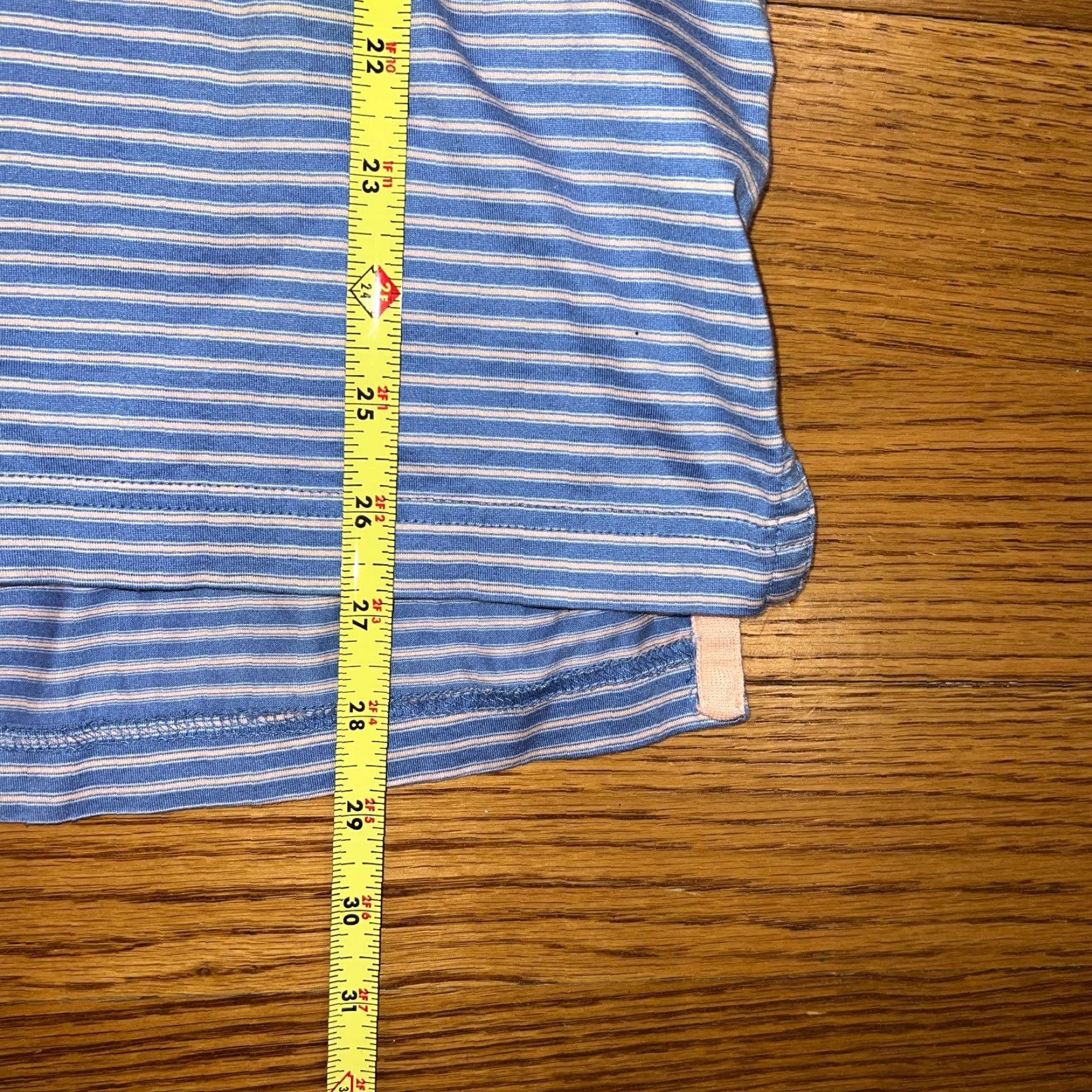 Vintage VINTAGE Fairway & Greene Polo Shirt Men's Size M Short Sleeve Striped Blue Pink Golf Casual Size US M / EU 48-50 / 2 - 5 Thumbnail