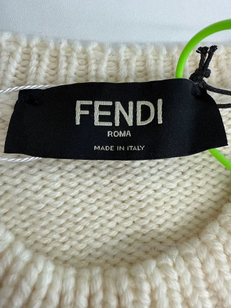 Fendi Fendi Letter logo sweater Size US M / EU 48-50 / 2 - 3 Thumbnail